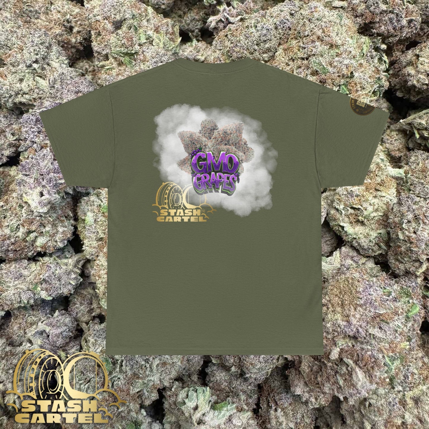 GMO Grapes Tee – Heavy Funk, Purple Drip, Legendary Loud Unisex Graphic Tee