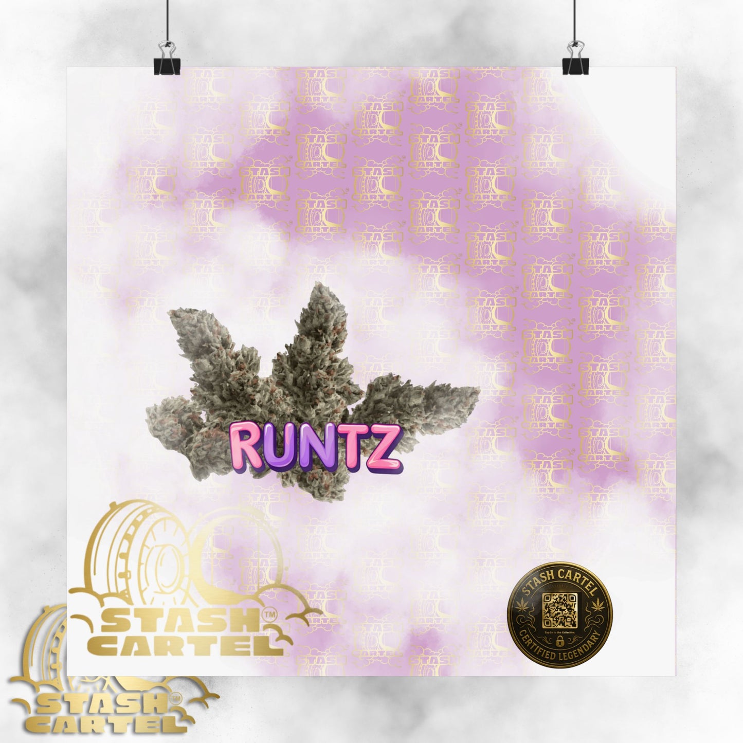 🍭🔥 Runtz Poster – Exotic Candy Gas Poster with Cult Status Flavor
