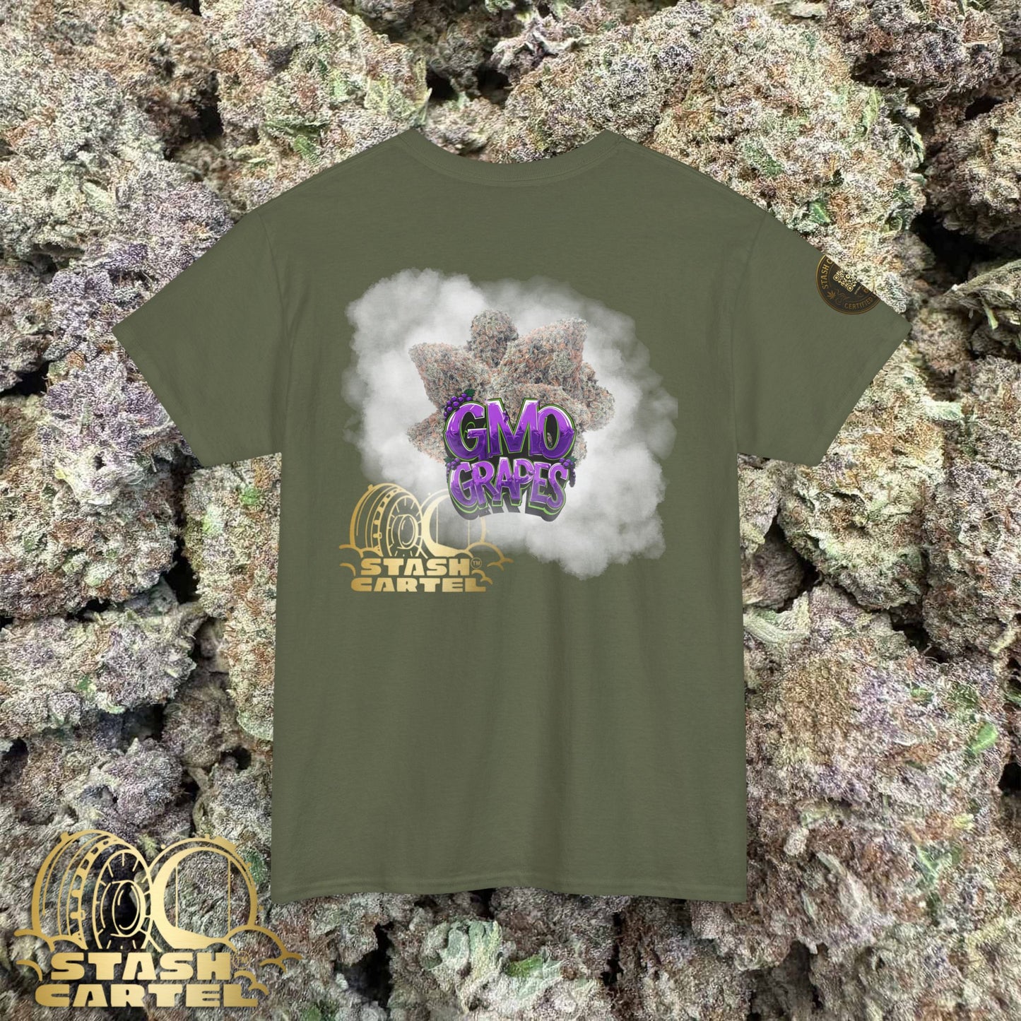 GMO Grapes Tee – Heavy Funk, Purple Drip, Legendary Loud Unisex Graphic Tee