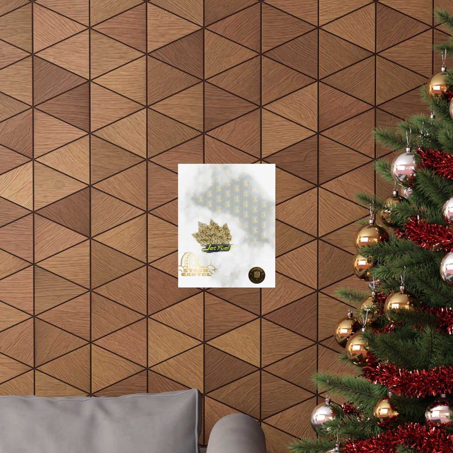 ✈️⛽ Jet Fuel Poster – High-Octane Sativa Wall Art with Pure Diesel Power