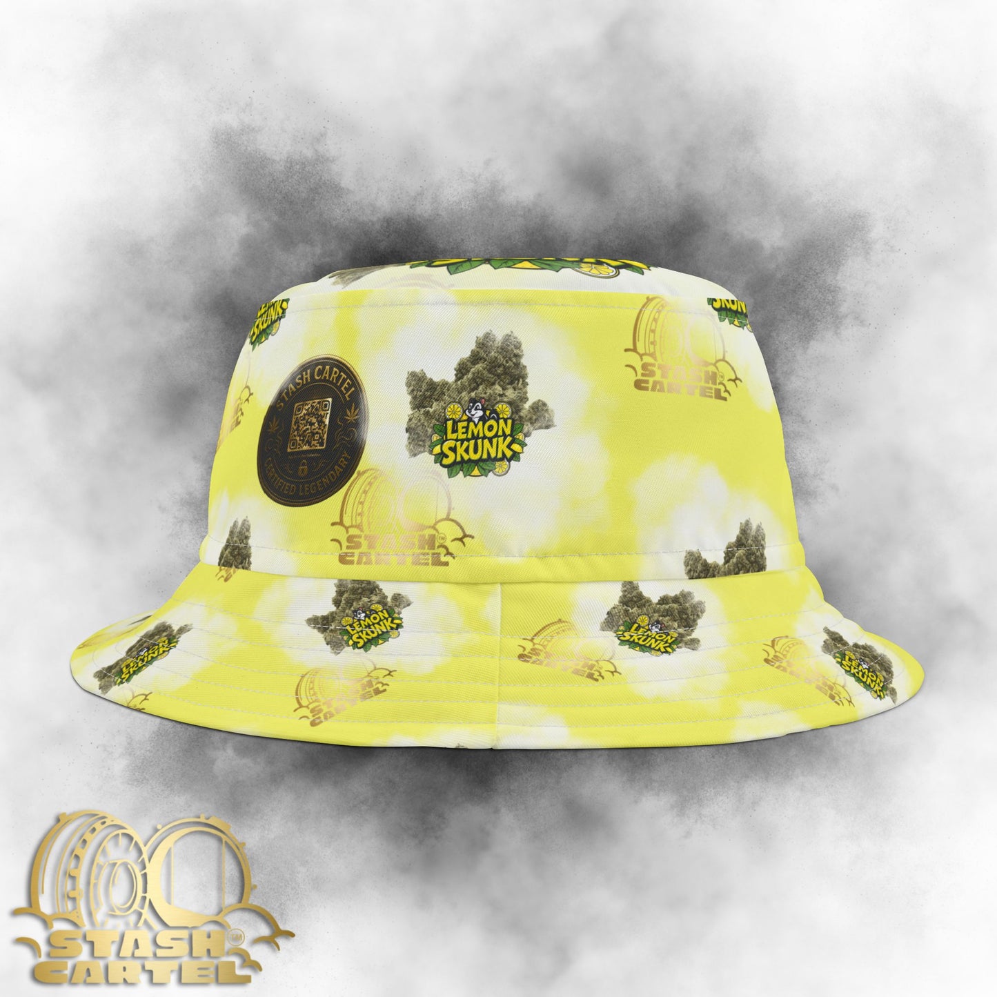 Lemon Skunk Bucket Hat – Sour Citrus Gas with Street Snap