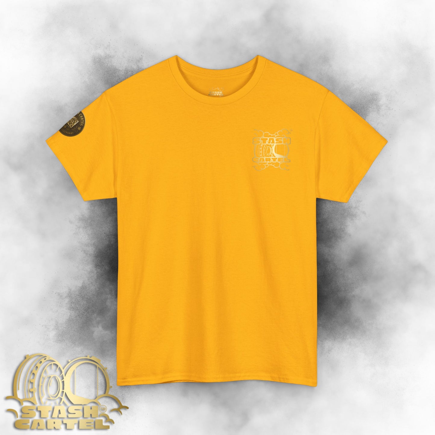 Banana Kush Tee – Creamy Fruit, Cali Chill Unisex Heavy Cotton Tee