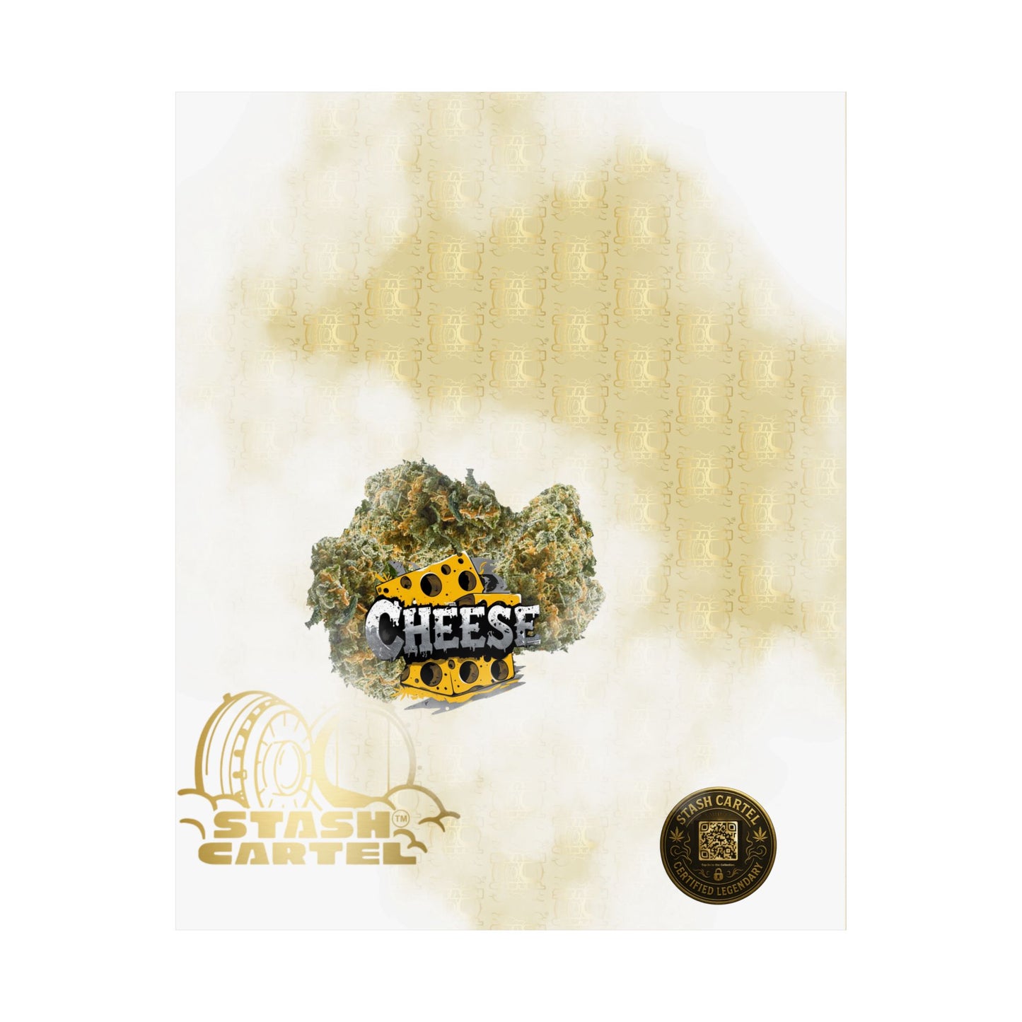 🧀🌀 Cheese Poster – Iconic UK Hybrid with Funky Cheddar & Bold Euphoria
