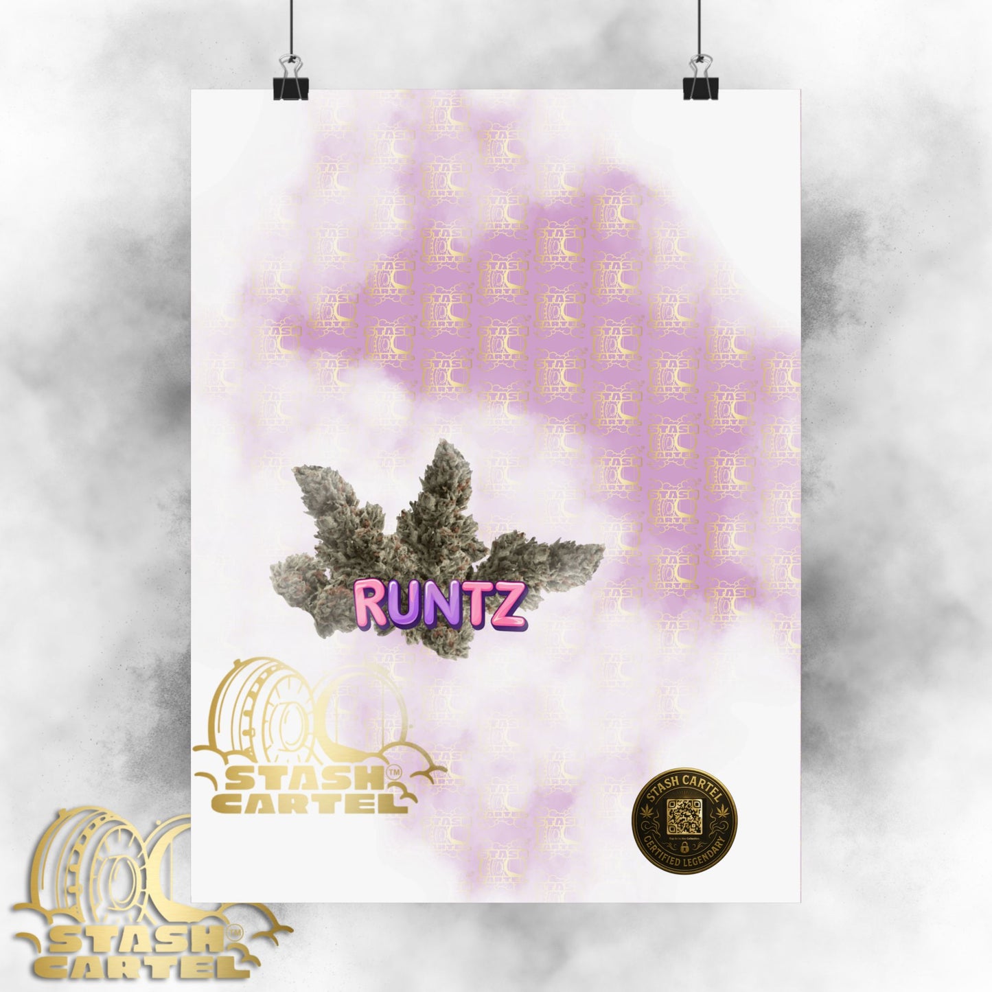 🍭🔥 Runtz Poster – Exotic Candy Gas Poster with Cult Status Flavor