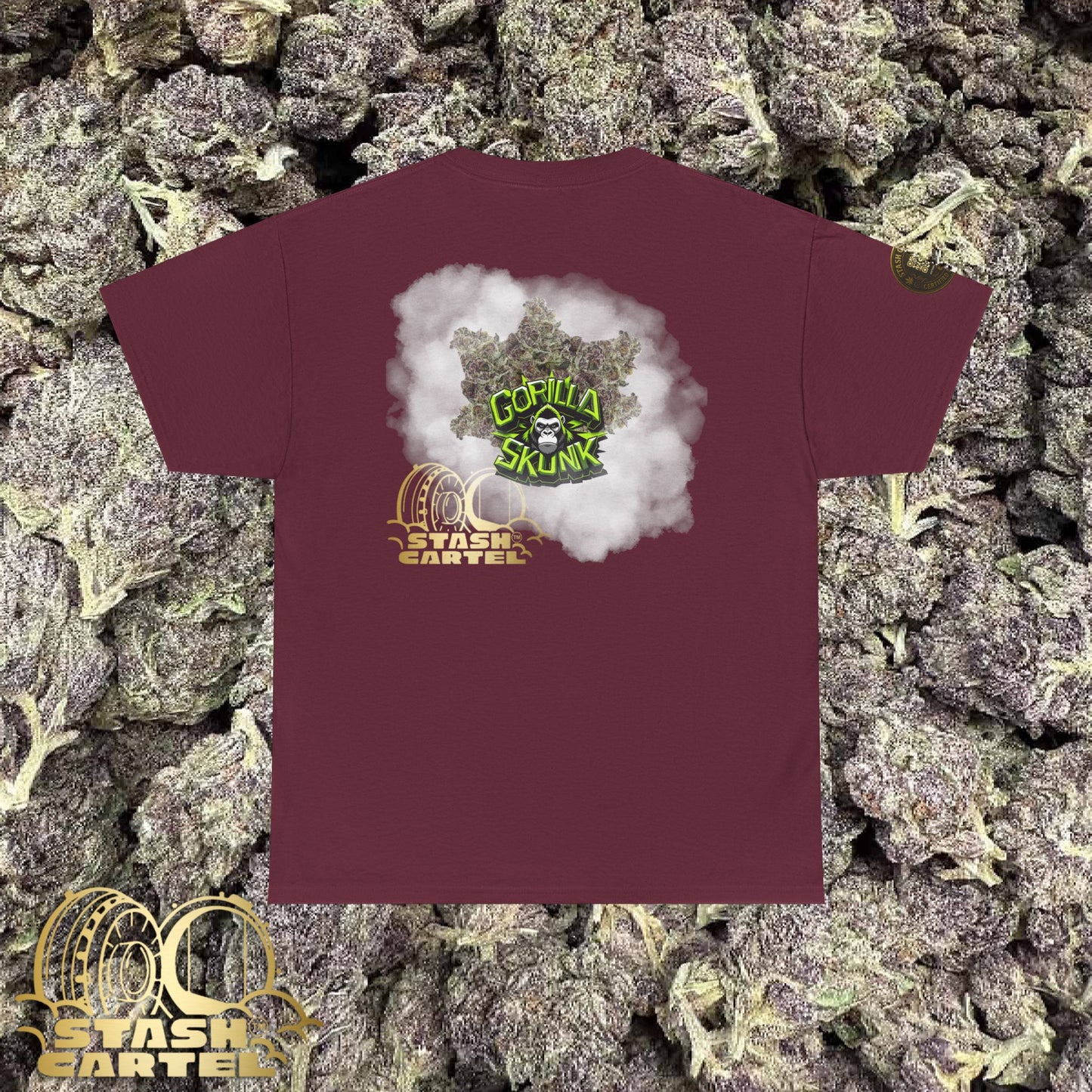 Gorilla Skunk Tee – Primal Funk Meets Classic Skunk Unisex Heavy Cotton Tee