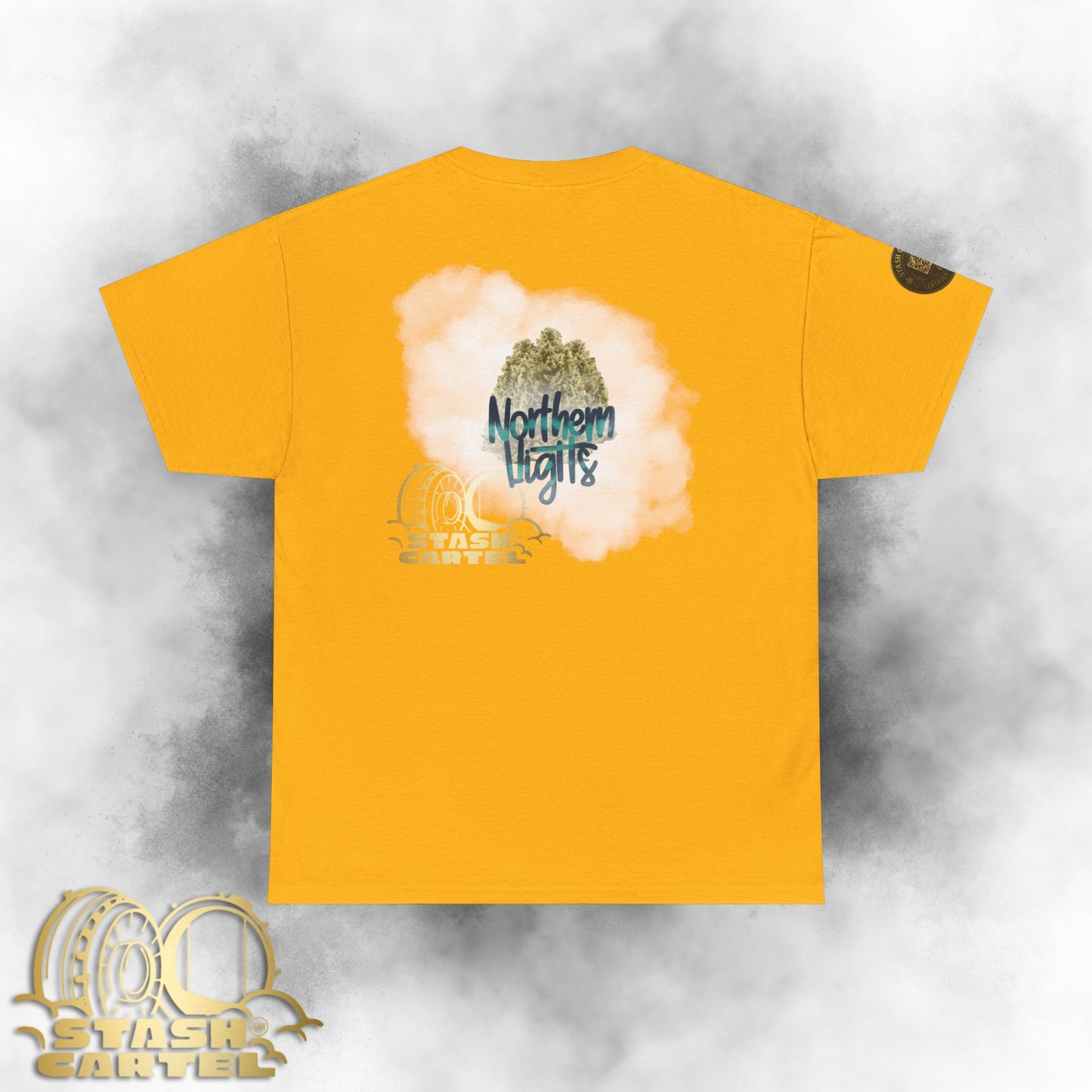 Northern Lights Tee – Indica Night Sky Classic Unisex Heavy Cotton Tee