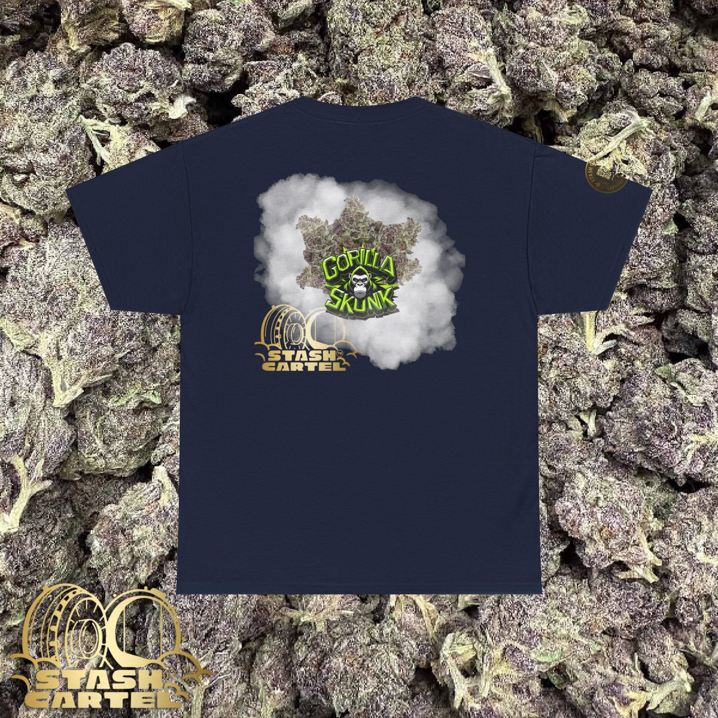 Gorilla Skunk Tee – Primal Funk Meets Classic Skunk Unisex Heavy Cotton Tee