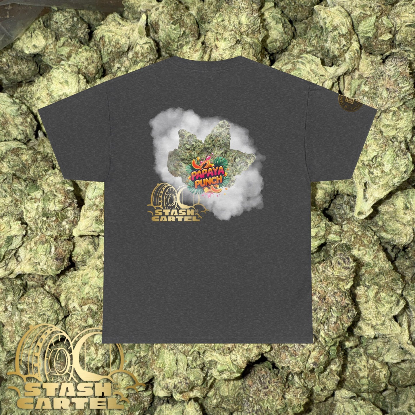 Papaya Punch Tee – Exotic Fruit Funk Unisex Cotton Tee