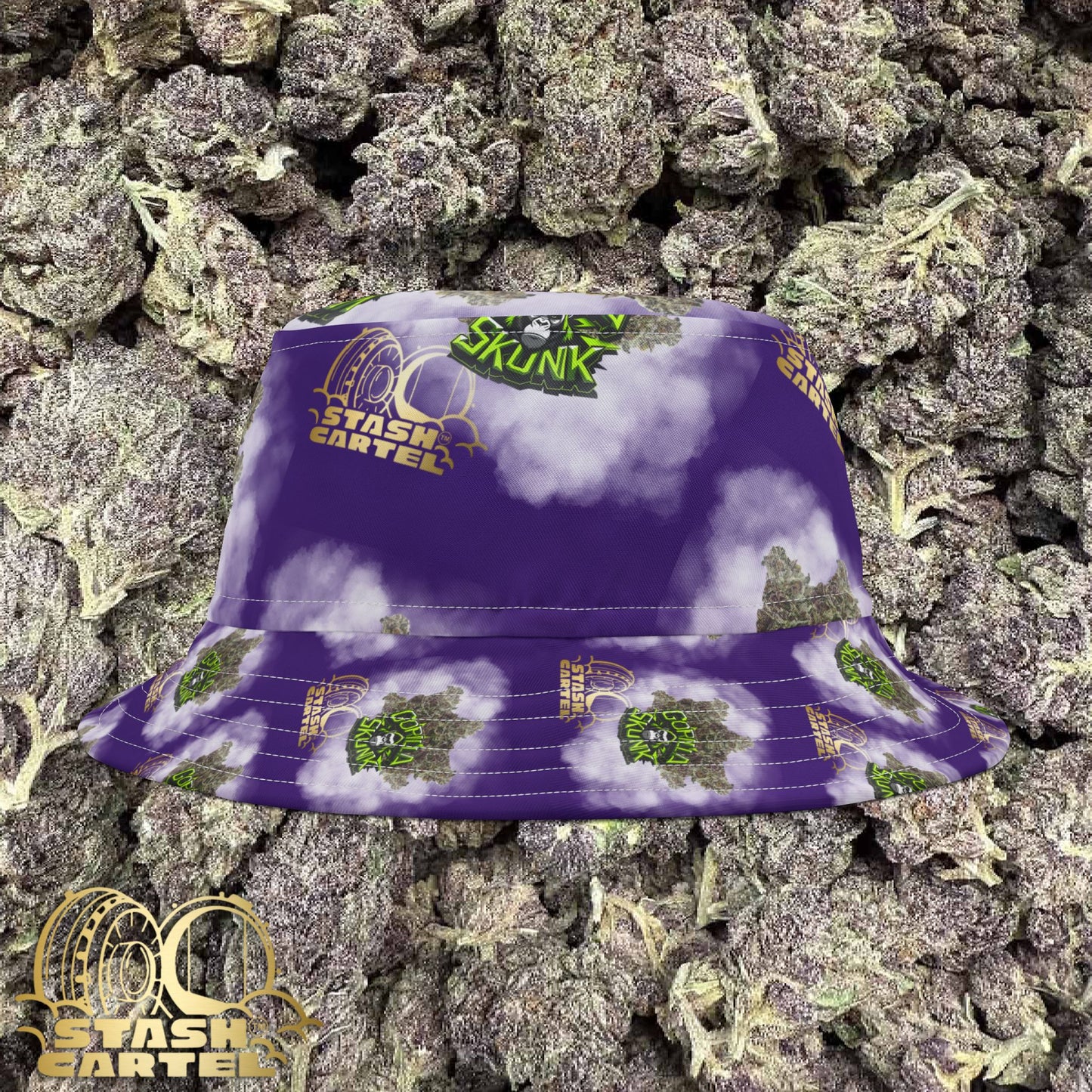 Gorilla Skunk Bucket Hat – Funk-Forward Streetwear with Heavy Hitting Style