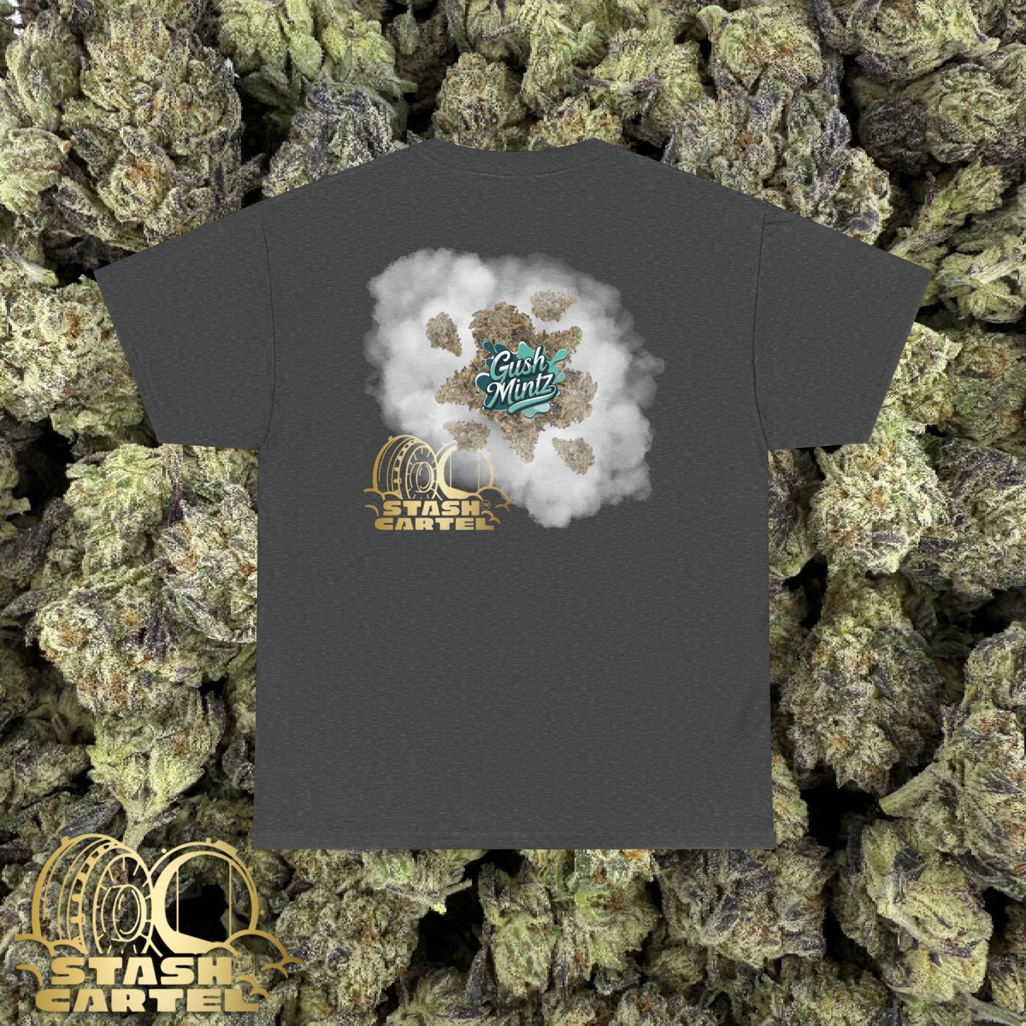 Gush Mintz Tee – Luxury Gas, Frosted Loud Unisex Heavy Cotton Tee