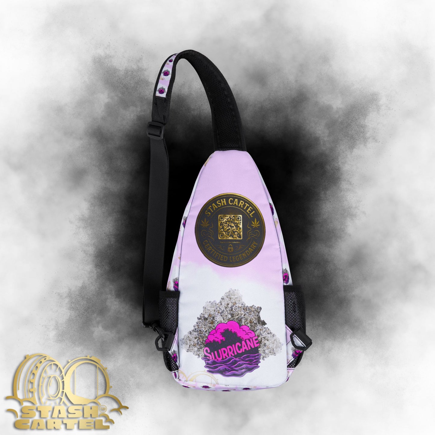 Slurricane Stash Bag – Stormy Drip with a Sleepy Finish