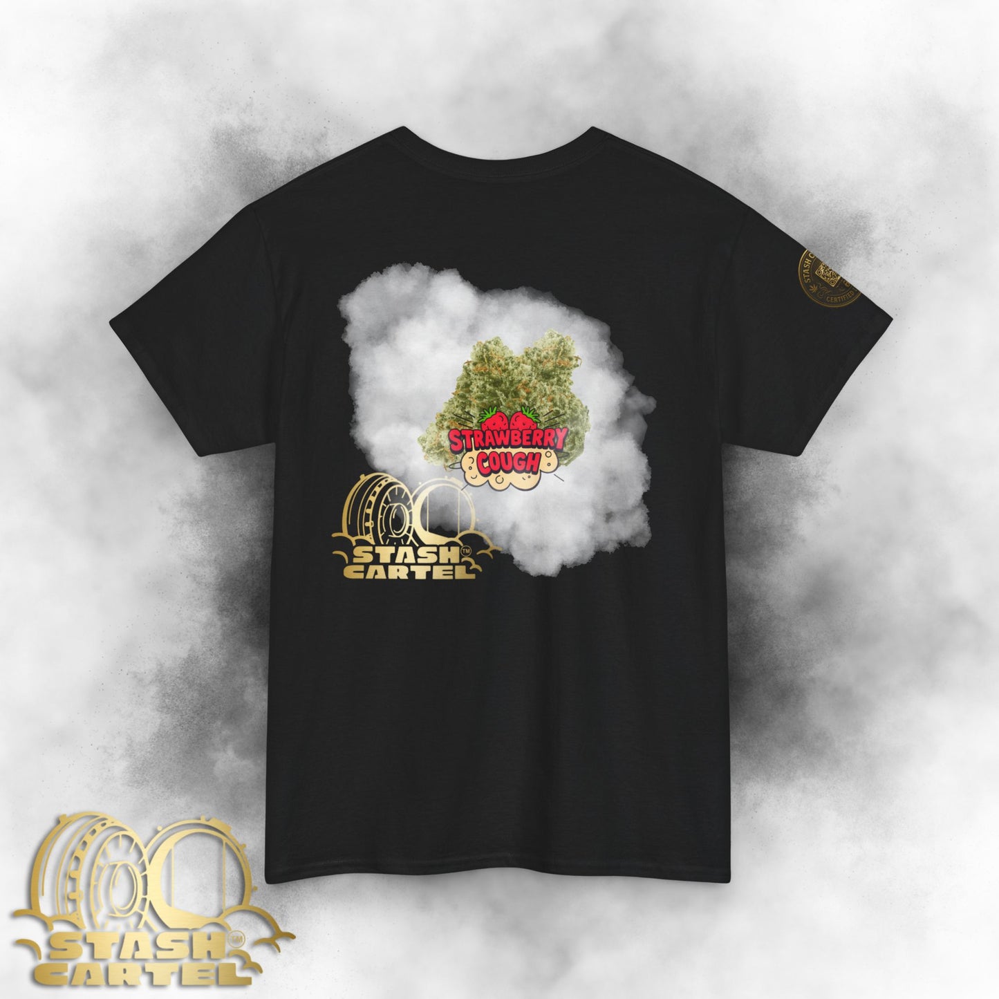Strawberry Cough Tee – Sweet Smoke Euphoria Unisex Heavy Cotton Tee