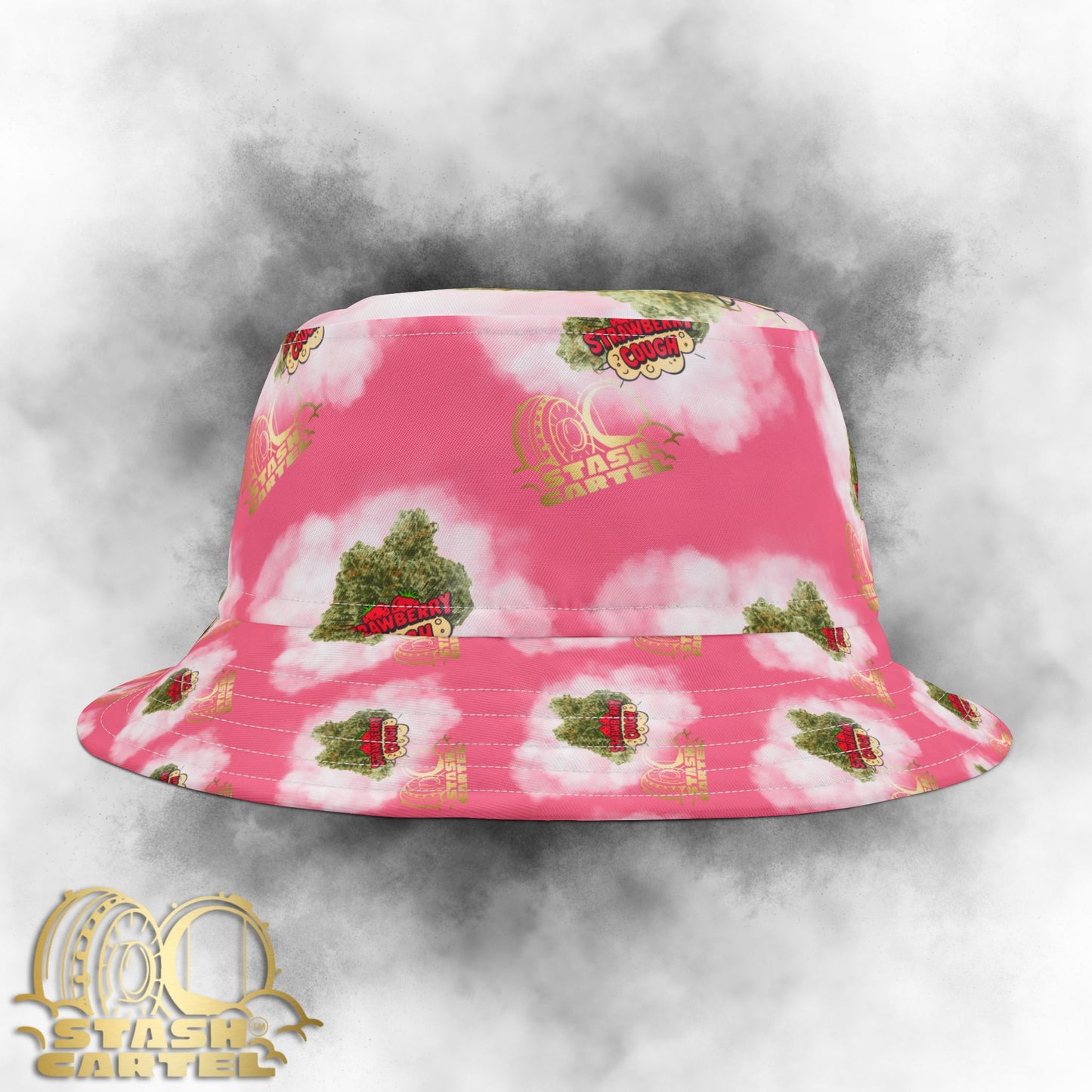 Strawberry Cough Bucket Hat – Sweet Style with a Sudden Kick
