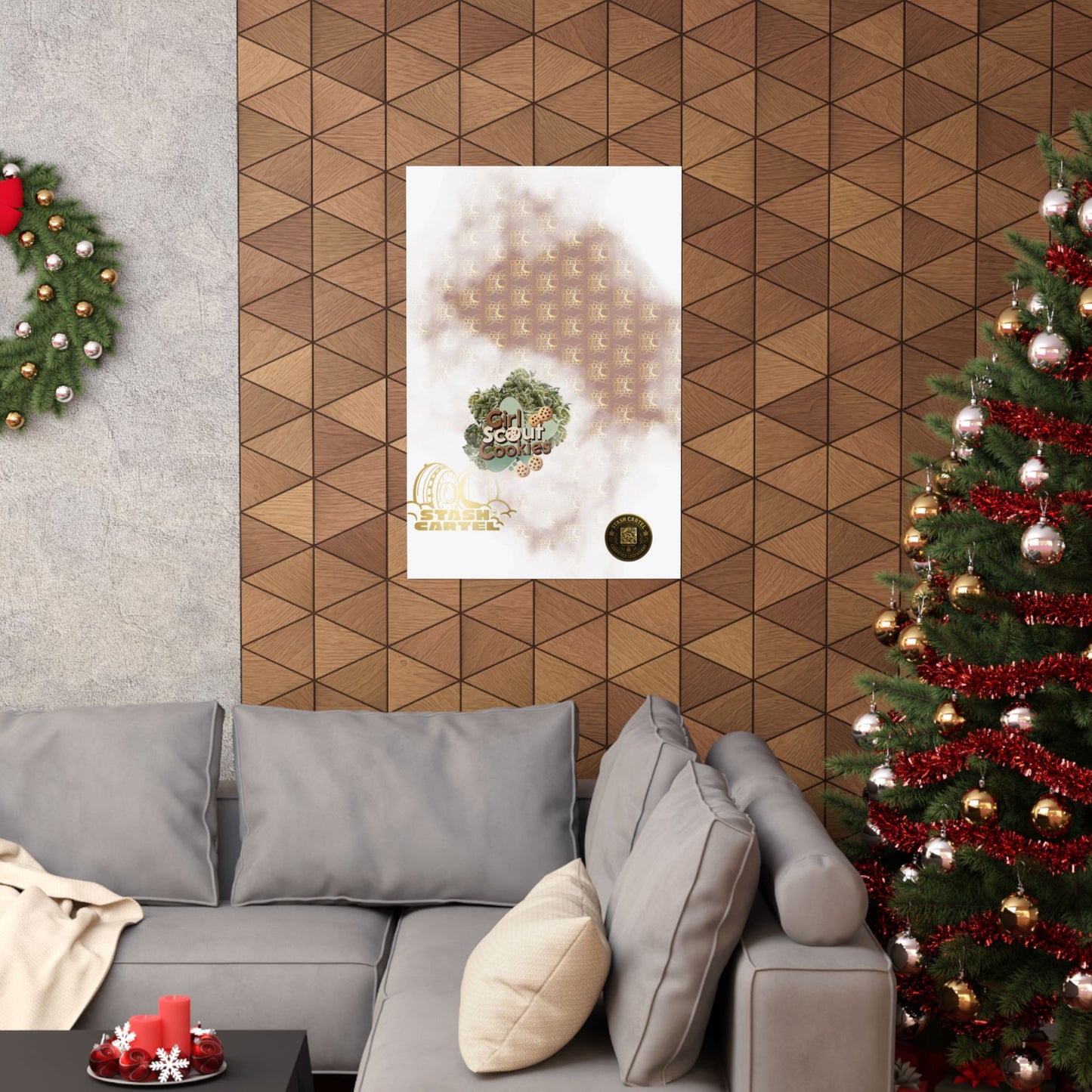 Girl Scout Cookies Legendary Hybrid Poster Art – Sweet & Loud Cannabis Decor