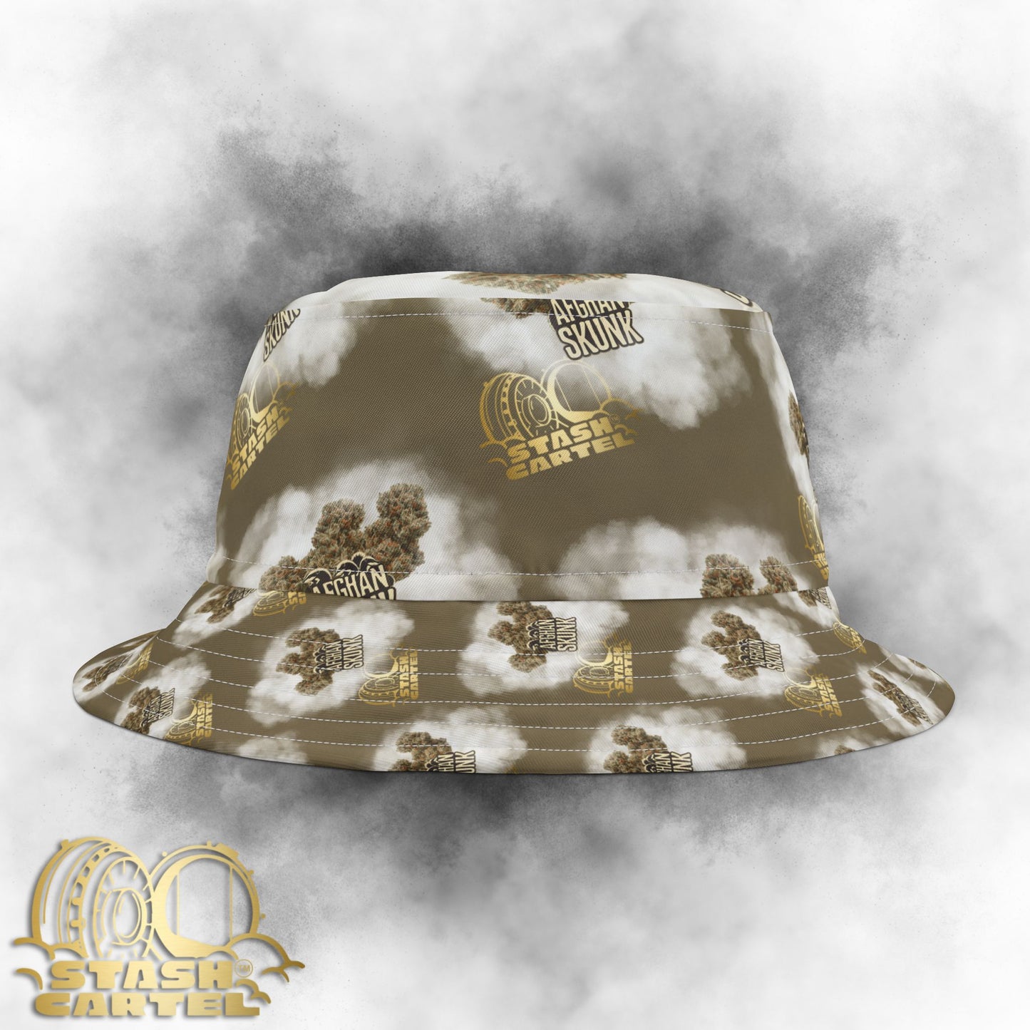 Afghan Skunk Bucket Hat – Classic Funk with Earth-Born Calm