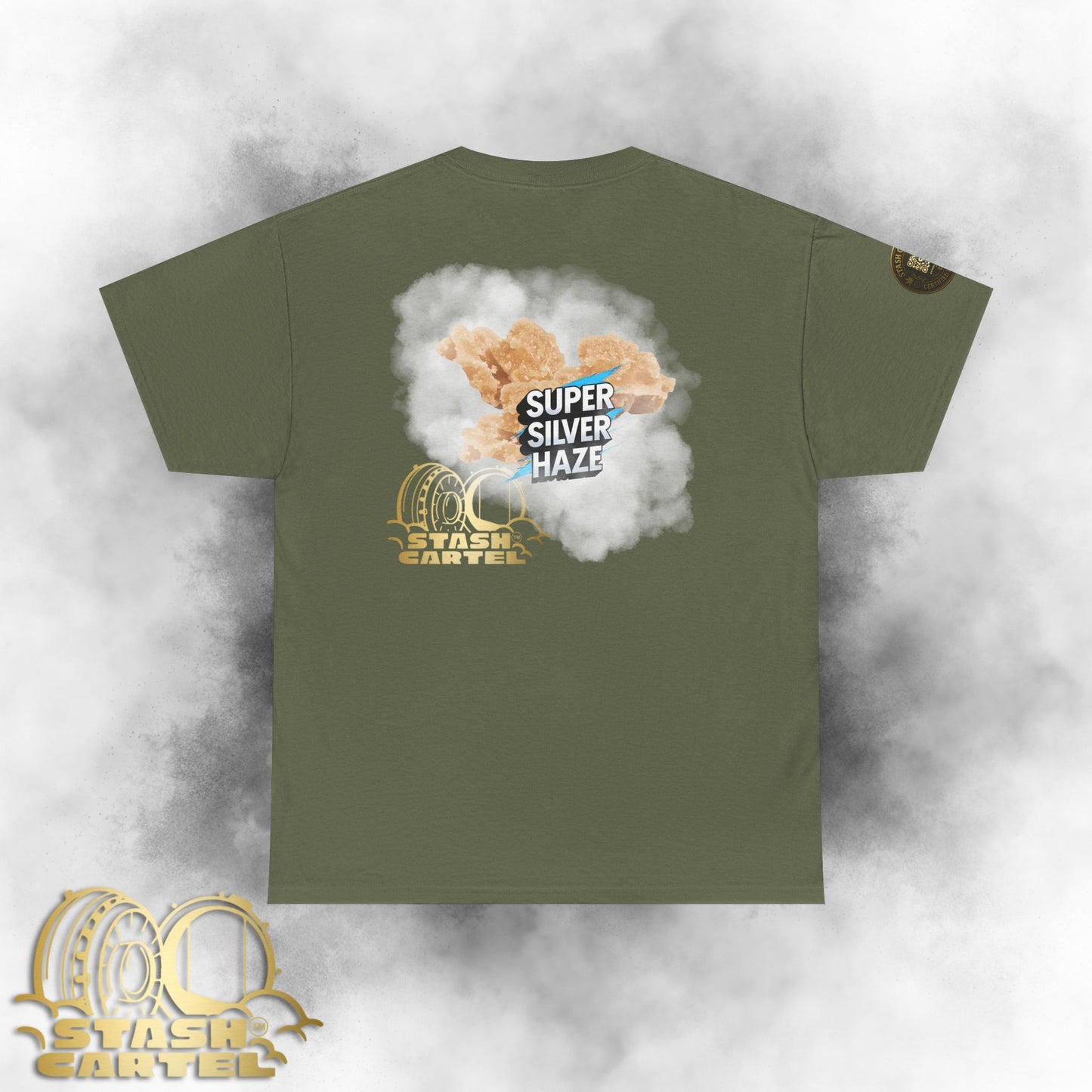 Super Silver Haze Sugar Wax Tee – Classic Energy, Dab-Level Intensity Unisex Heavy Cotton Tee