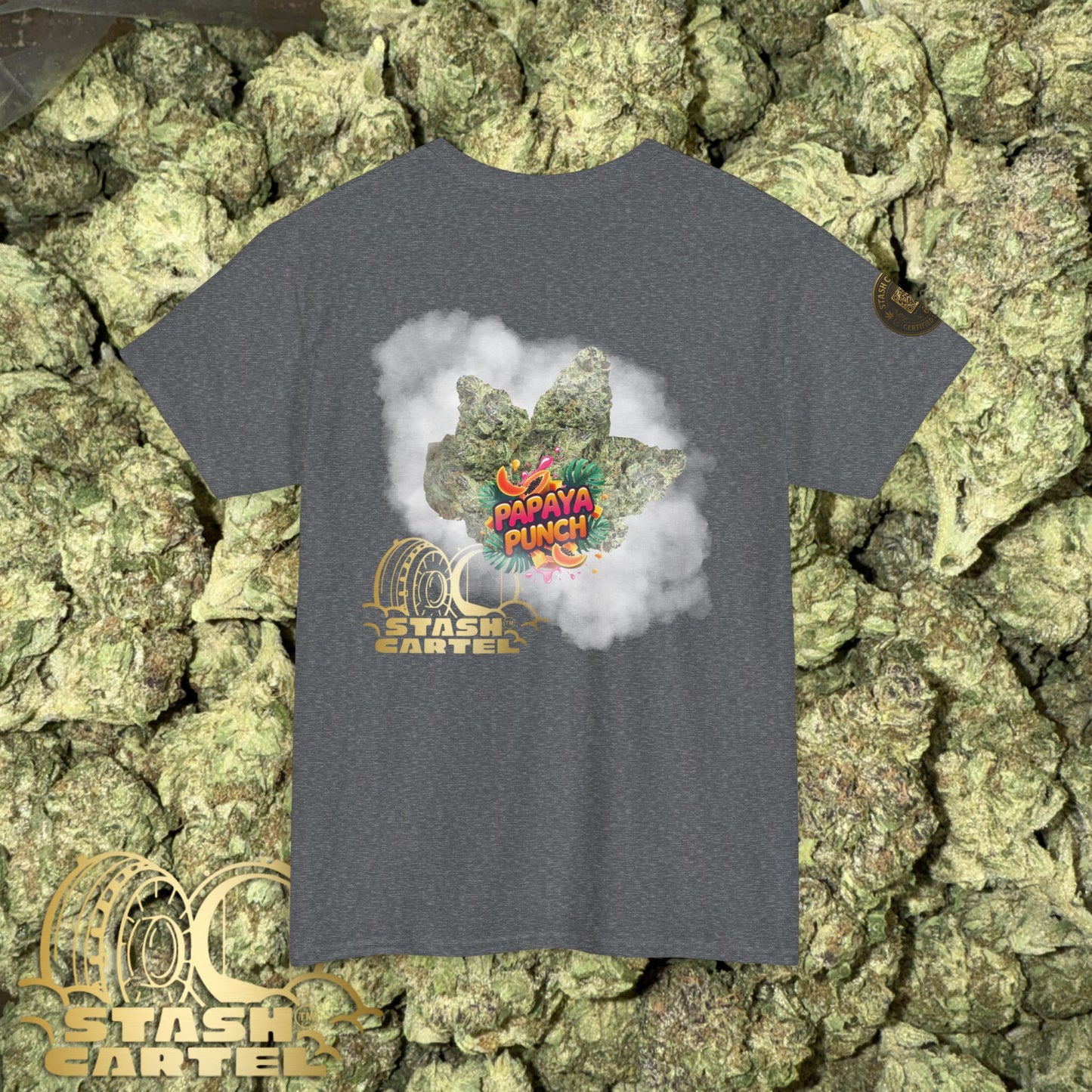 Papaya Punch Tee – Exotic Fruit Funk Unisex Cotton Tee