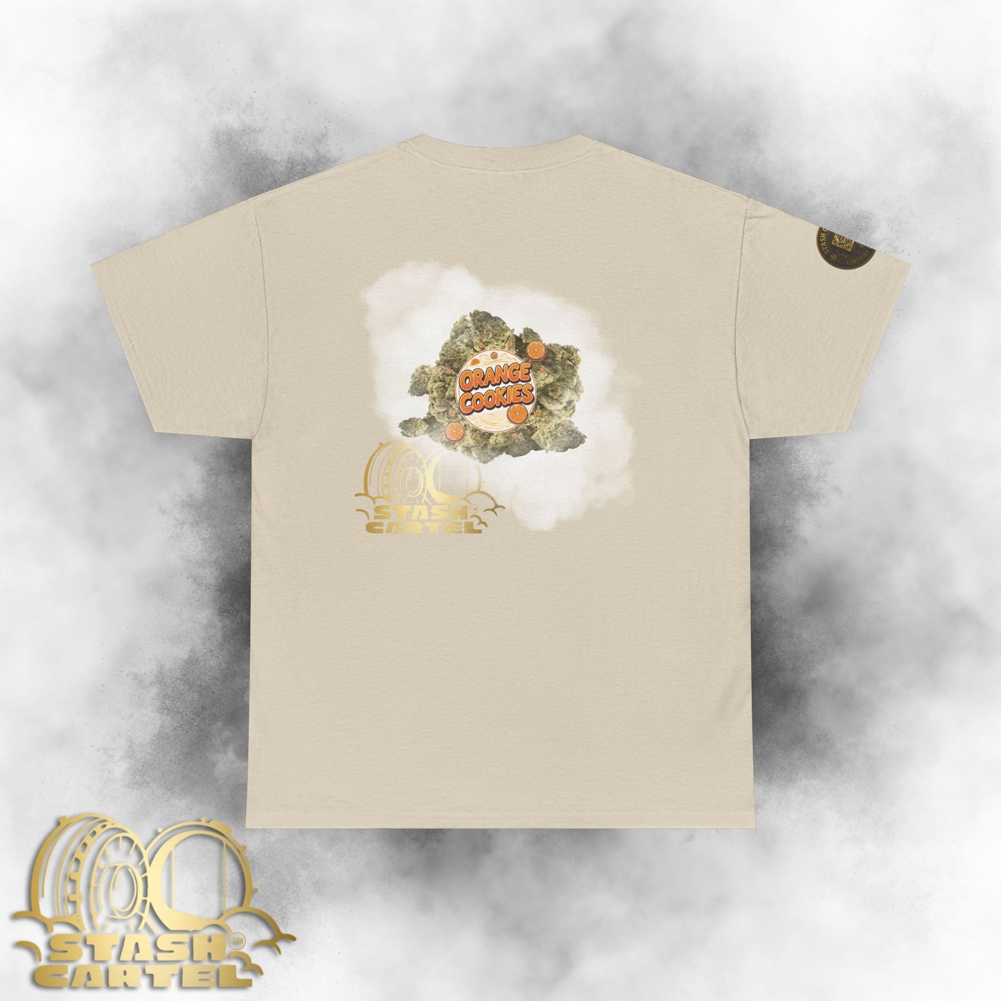 Orange Cookies Tee – Zesty Cream Dream Unisex Cotton Tee