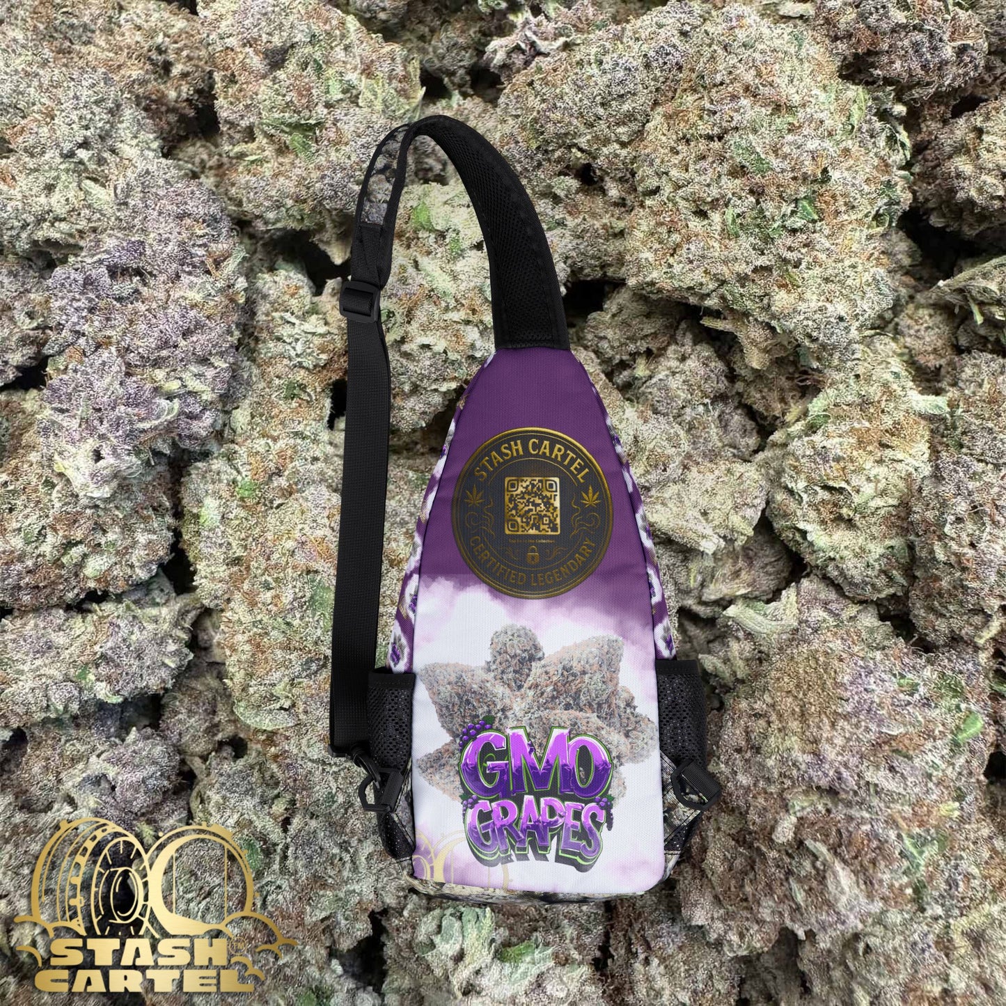 GMO Grapes Stash Bag – Funk-Packed Flavor for Heavy Carriers