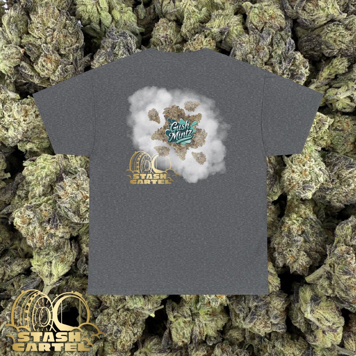Gush Mintz Tee – Luxury Gas, Frosted Loud Unisex Heavy Cotton Tee