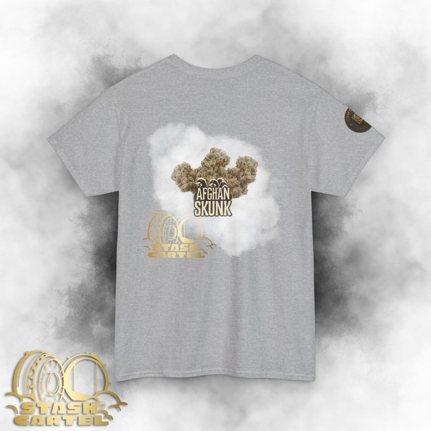 Afghan Skunk Tee – Classic Landrace Funk Unisex Cotton Tee