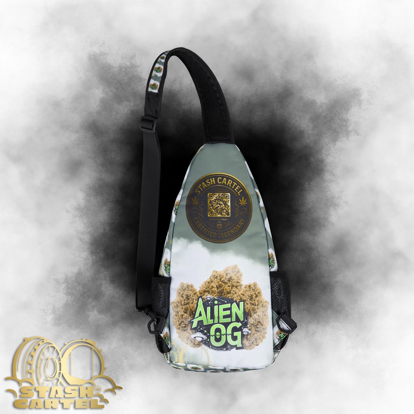 Alien OG Stash Bag – Galactic Green, Grounded Power