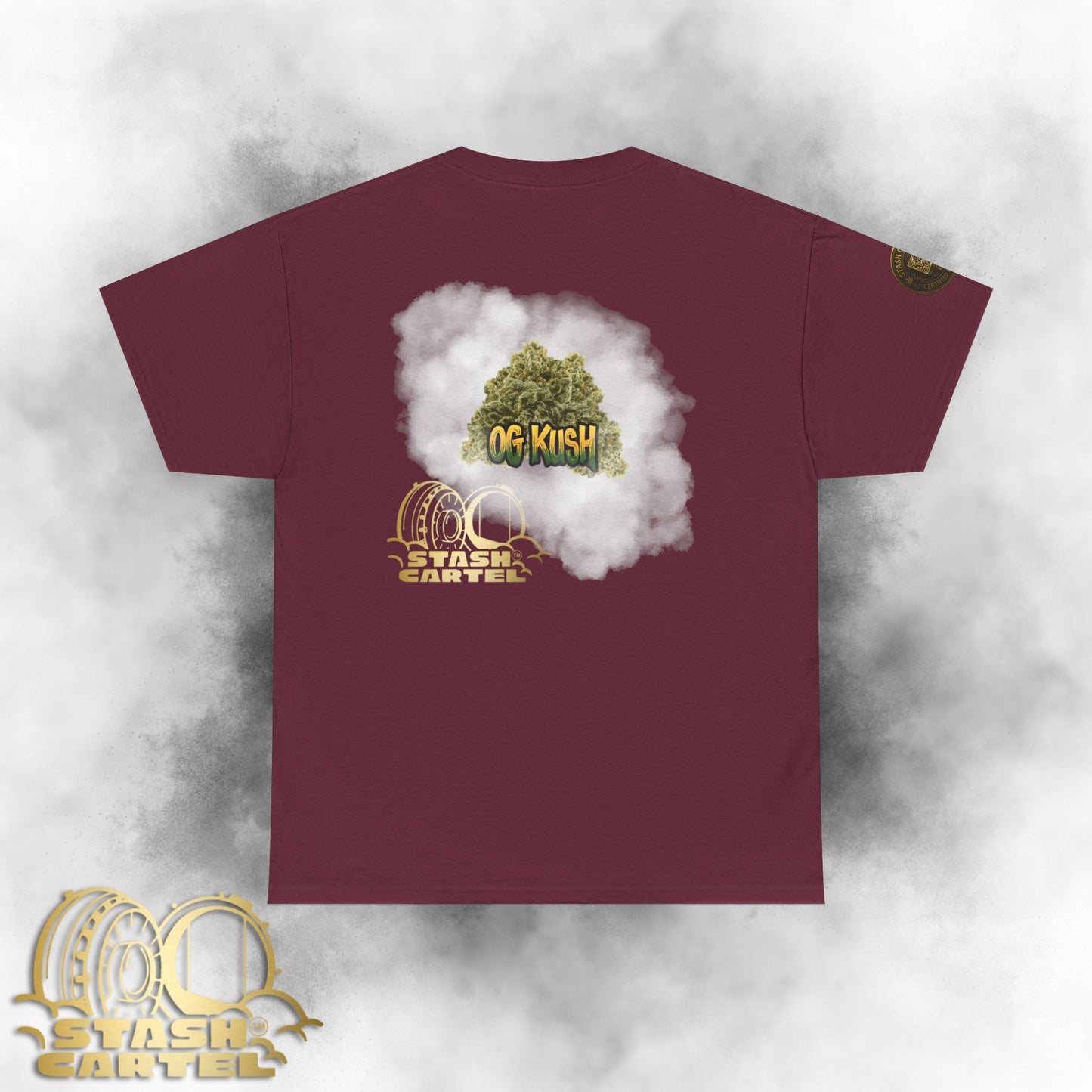 OG Kush Cannabis Strain T-Shirt – Gildan 5000 Heavy Cotton Tee