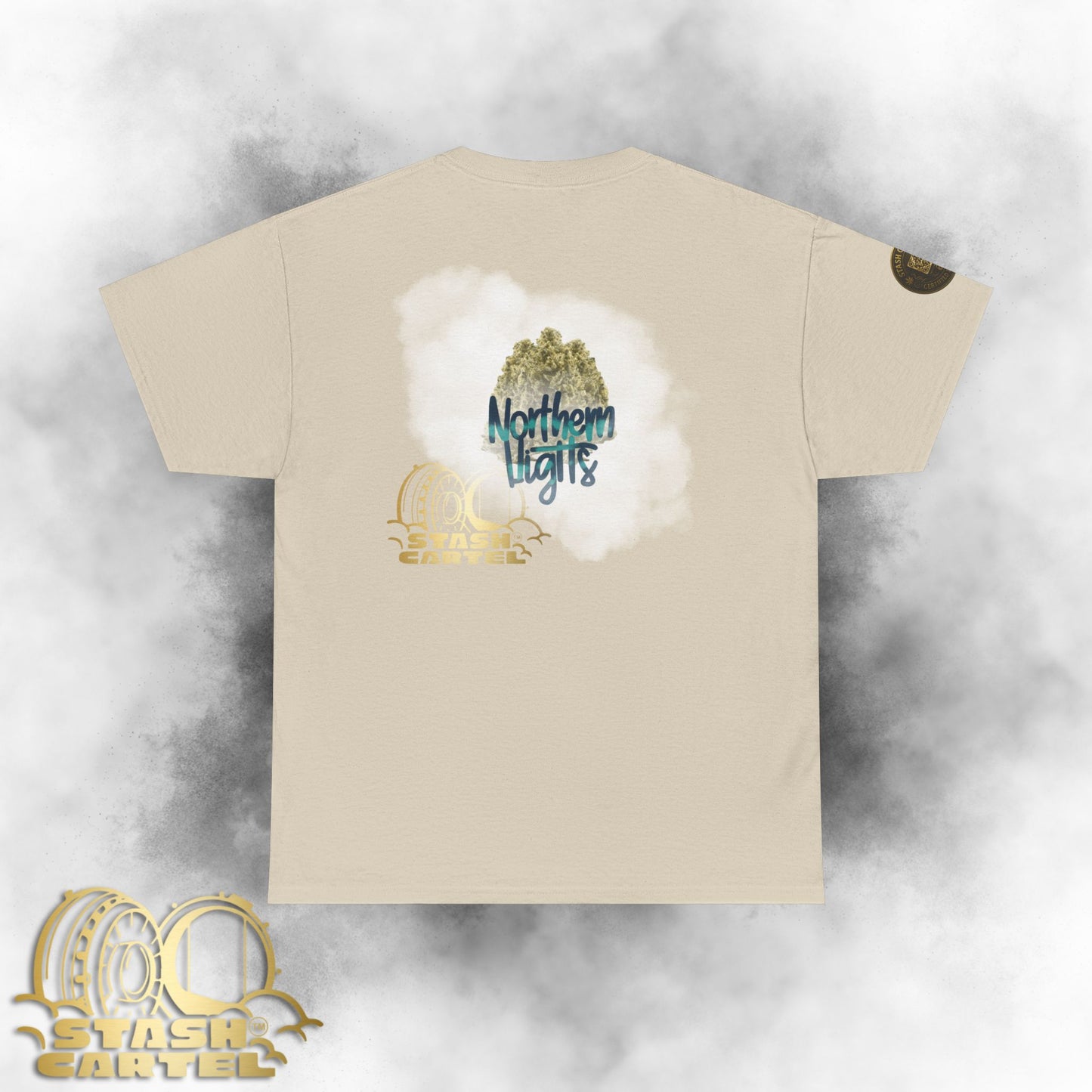 Northern Lights Tee – Indica Night Sky Classic Unisex Heavy Cotton Tee