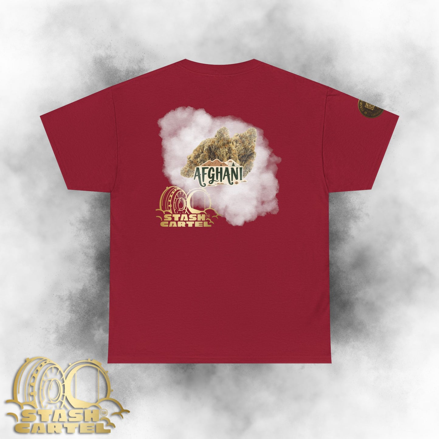 Afghani Tee – Earthy Heritage Indica OG Unisex Heavy Cotton Tee