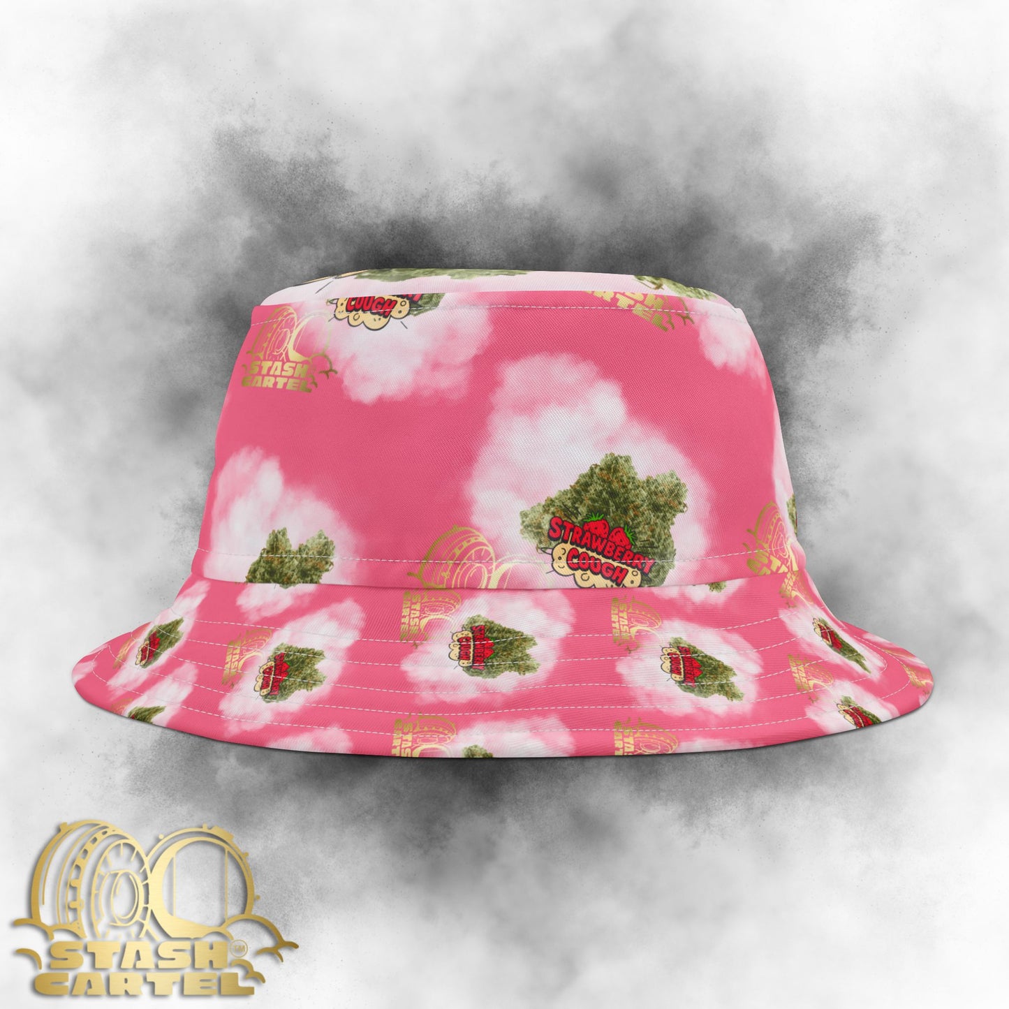 Strawberry Cough Bucket Hat – Sweet Style with a Sudden Kick