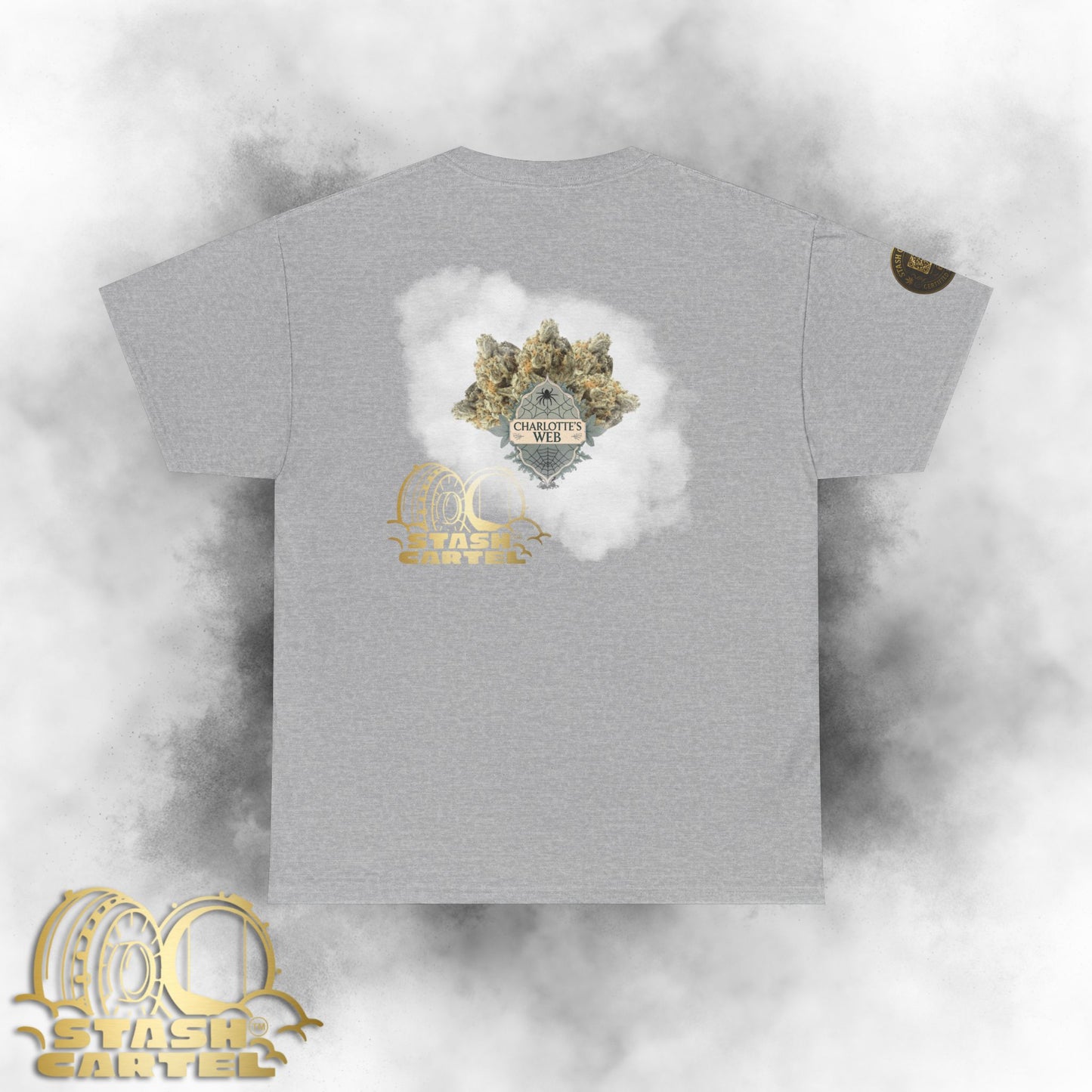 Charlotte’s Web Tee – Calm Roots Remedy Unisex Cotton Tee