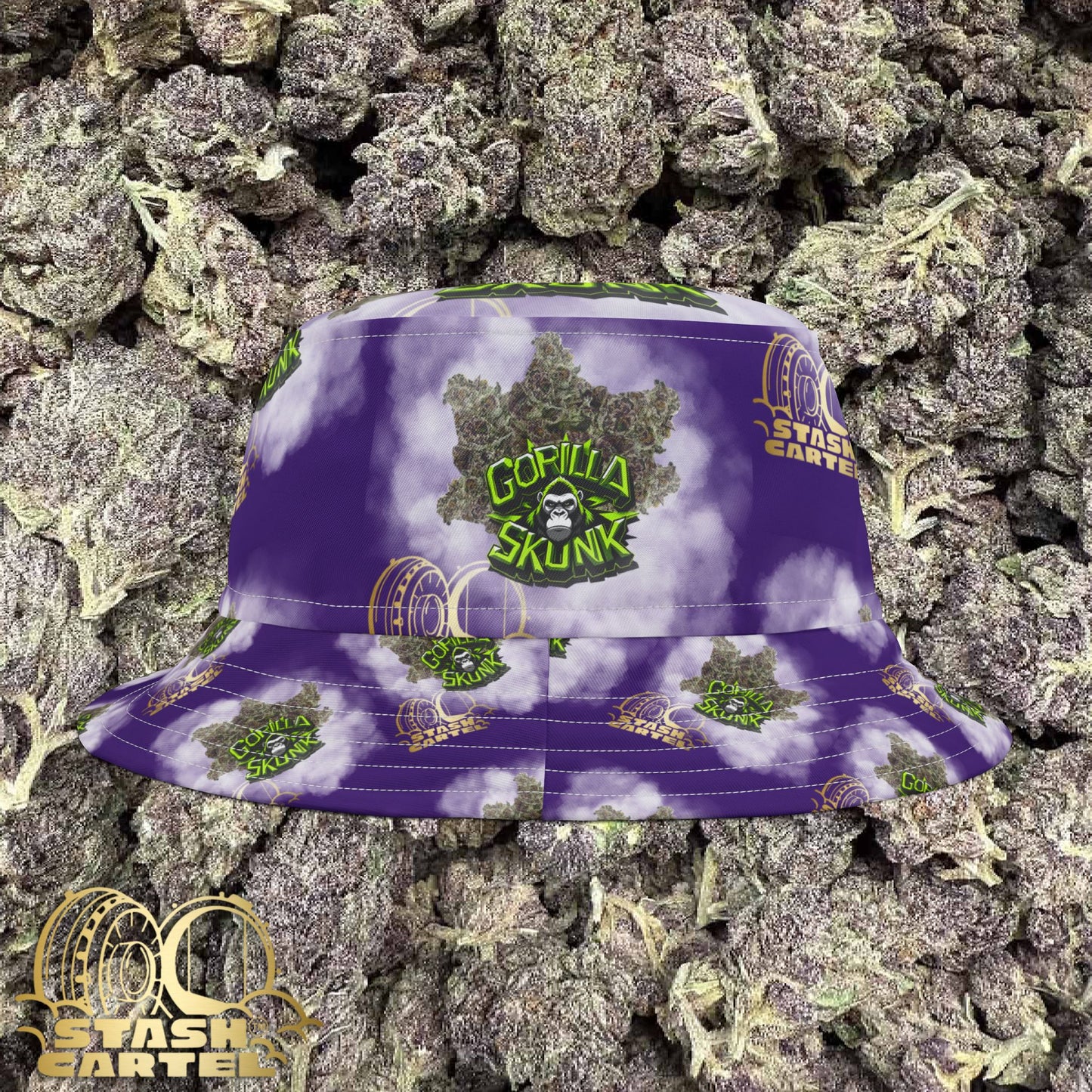 Gorilla Skunk Bucket Hat – Funk-Forward Streetwear with Heavy Hitting Style