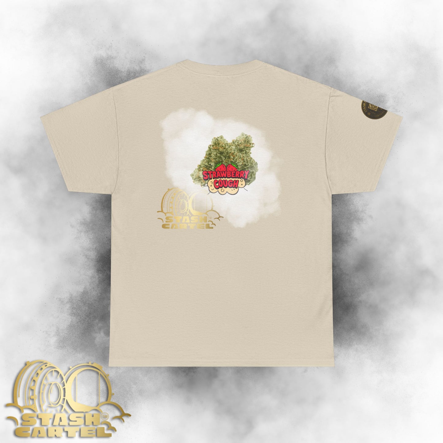Strawberry Cough Tee – Sweet Smoke Euphoria Unisex Heavy Cotton Tee