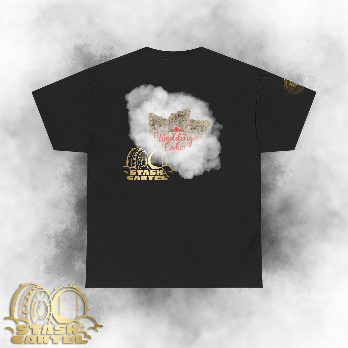 Wedding Cake Tee – Dessert Gas Drip Unisex Heavy Cotton Tee