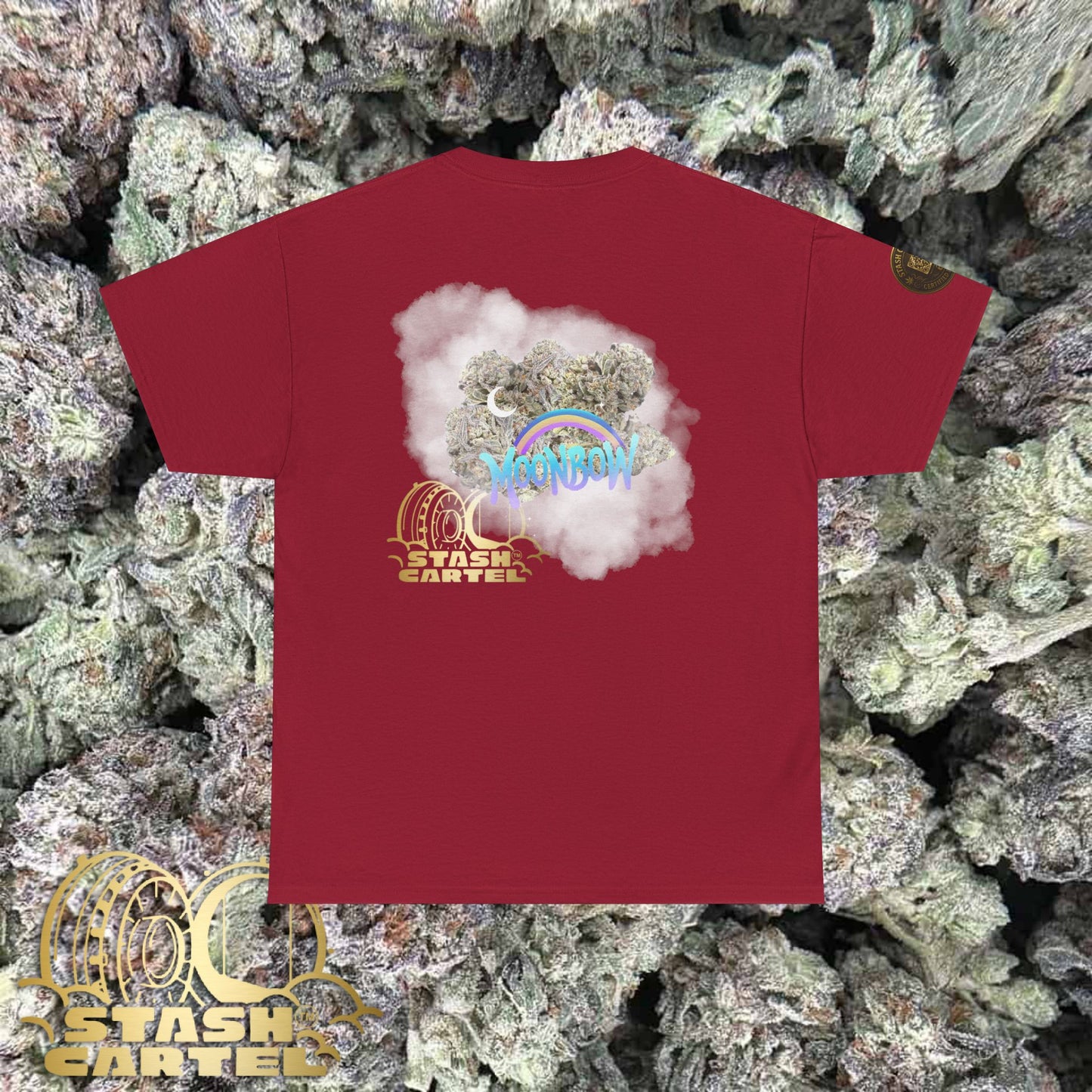 Moonbow Tee – Rainbow Resin Loudwear Unisex Cotton Tee