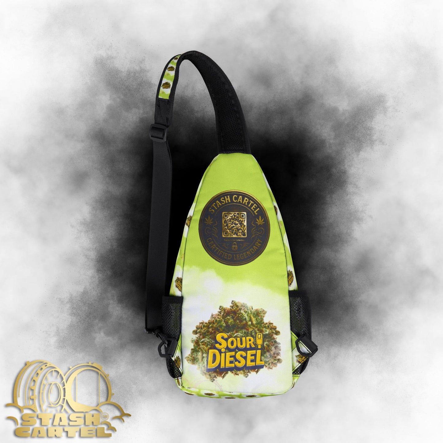 Sour Diesel Stash Bag – Fast Lane Gas with New York Pressure