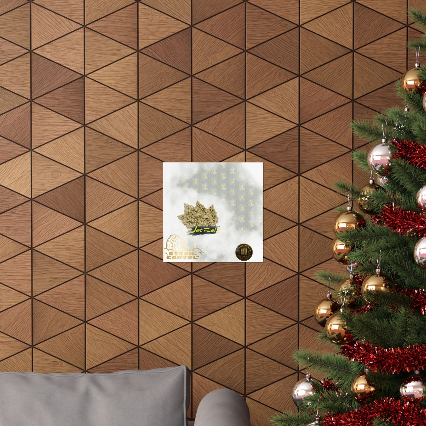 ✈️⛽ Jet Fuel Poster – High-Octane Sativa Wall Art with Pure Diesel Power