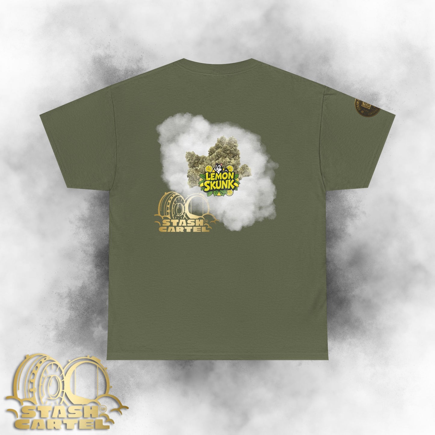Lemon Skunk Tee – Bright Citrus Bliss Unisex Cotton Tee