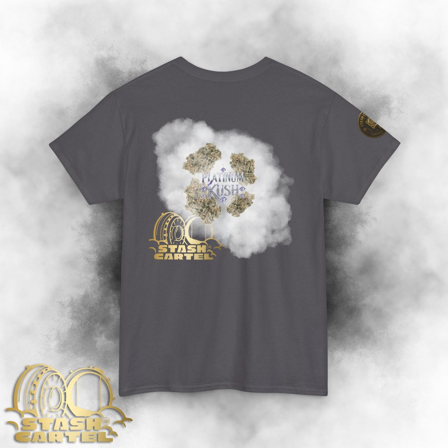 Platinum Kush Tee – Frosty Nightcap Gas Unisex Heavy Cotton Tee