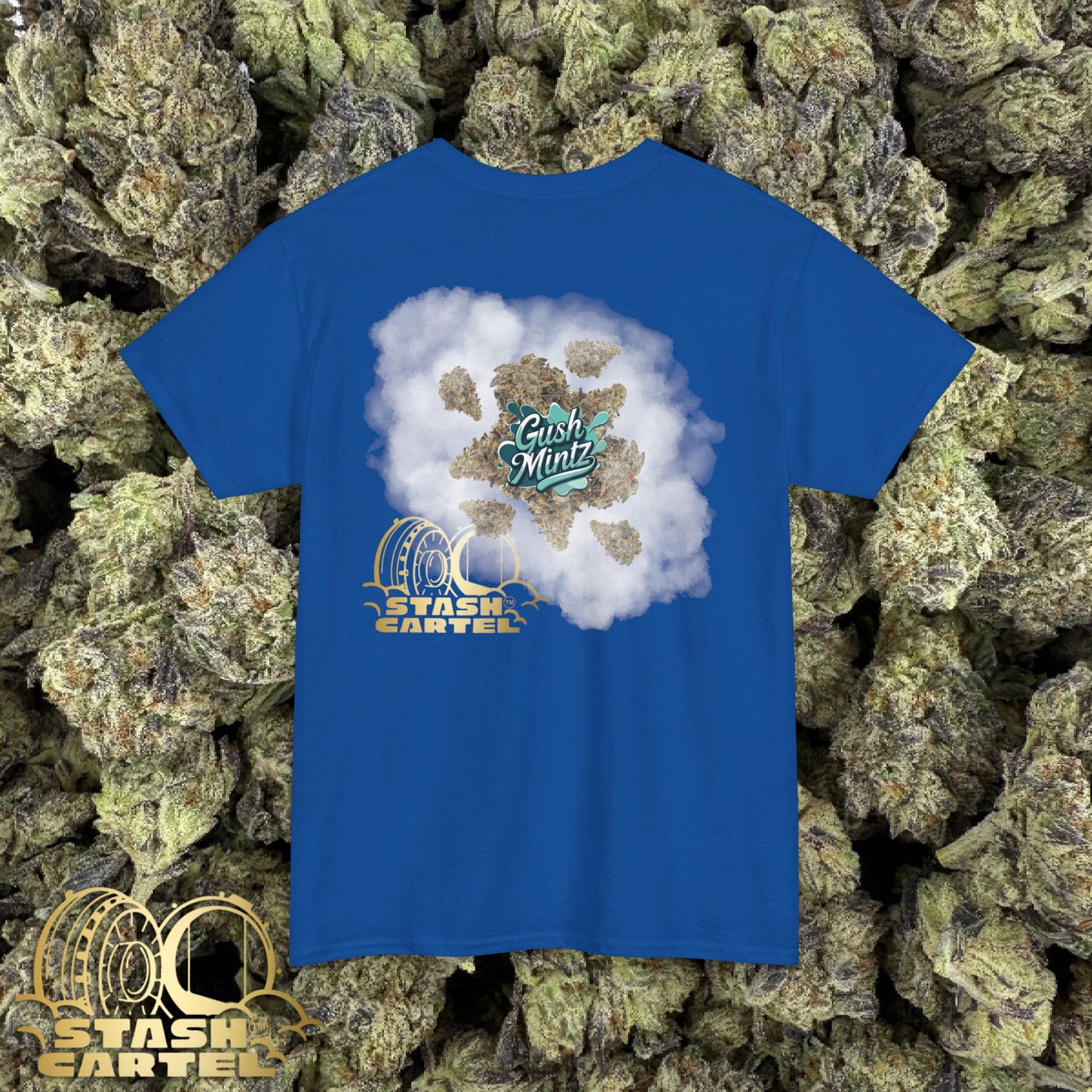 Gush Mintz Tee – Luxury Gas, Frosted Loud Unisex Heavy Cotton Tee