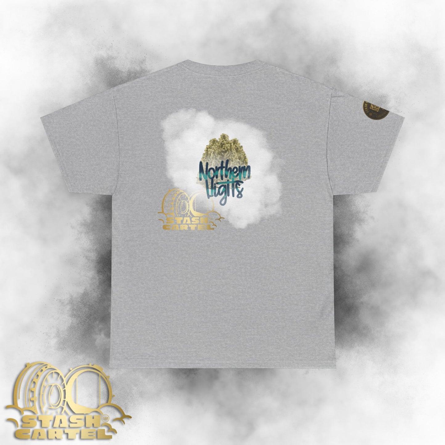 Northern Lights Tee – Indica Night Sky Classic Unisex Heavy Cotton Tee