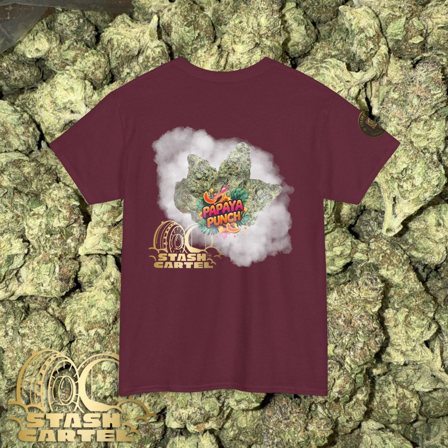 Papaya Punch Tee – Exotic Fruit Funk Unisex Cotton Tee