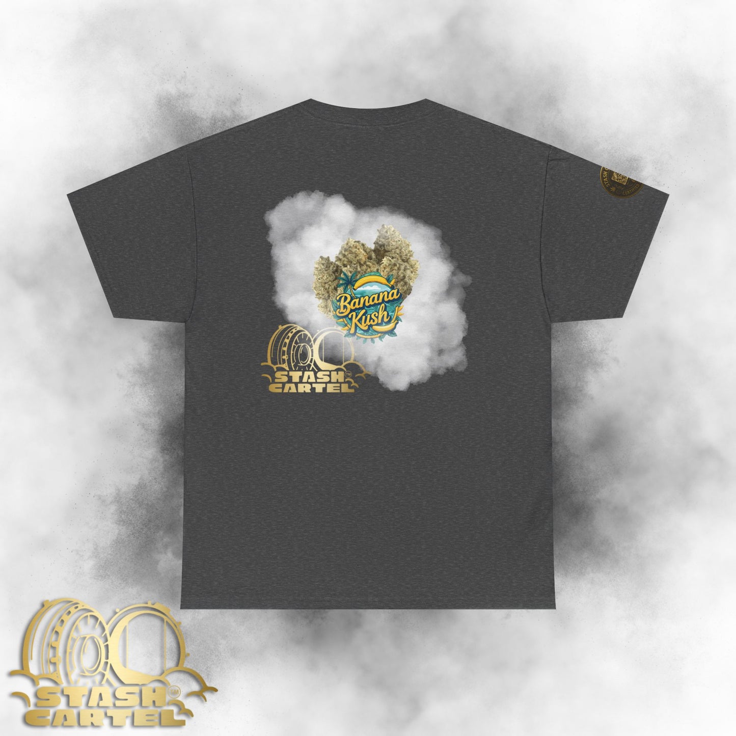 Banana Kush Tee – Creamy Fruit, Cali Chill Unisex Heavy Cotton Tee