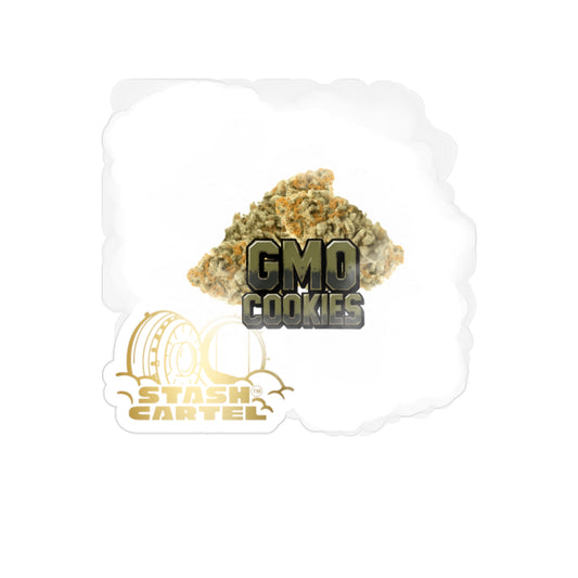 GMO Cookies Transparent Outdoor Sticker – Weed Culture Collectible
