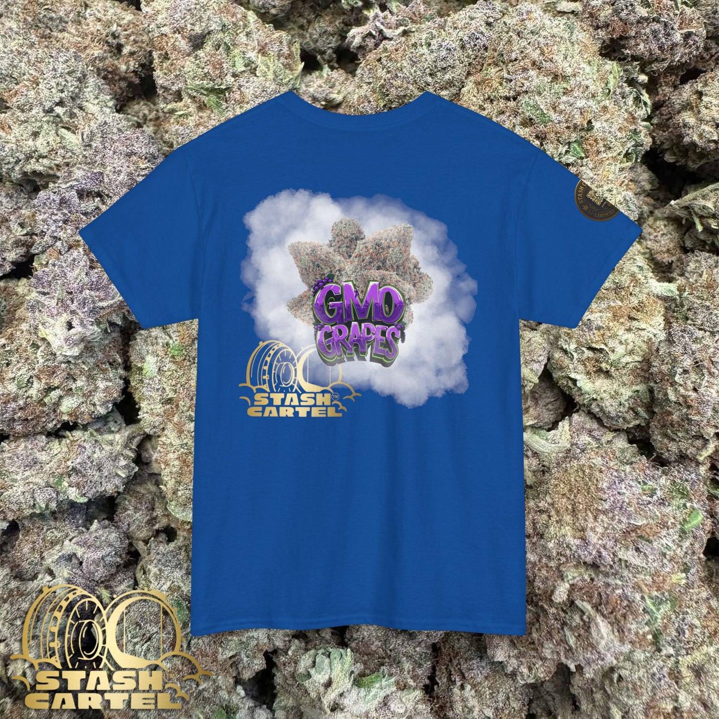GMO Grapes Tee – Heavy Funk, Purple Drip, Legendary Loud Unisex Graphic Tee