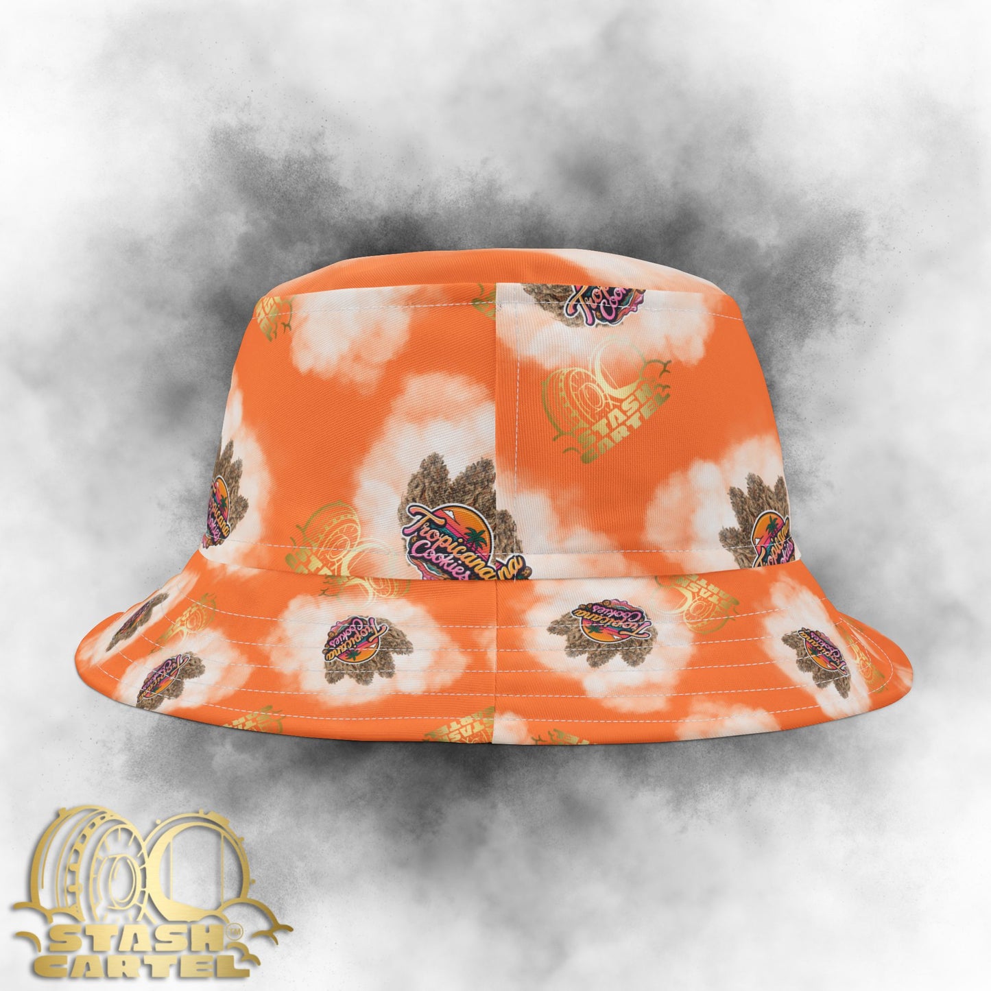 Tropicana Cookies Bucket Hat – Citrus Crunch Meets Sunset Sweet