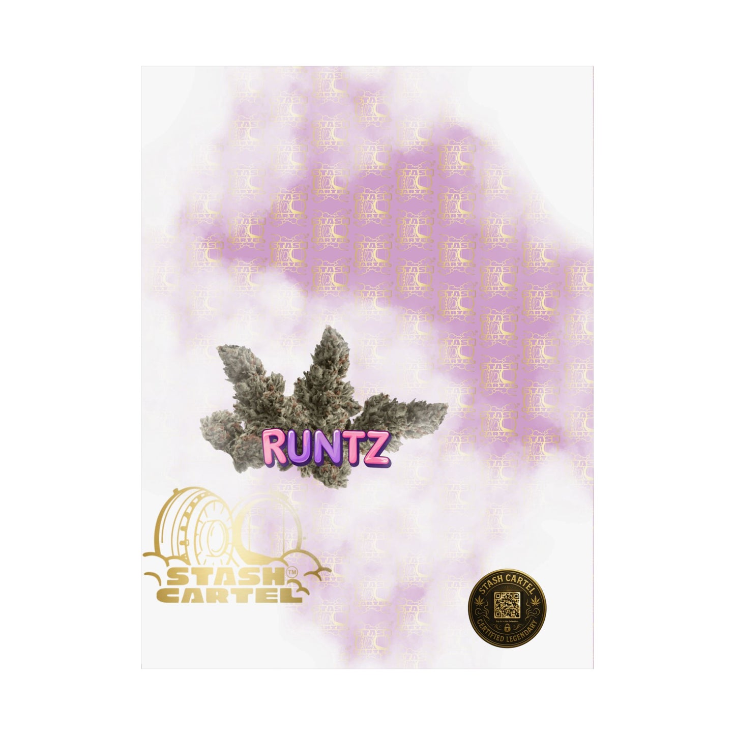 🍭🔥 Runtz Poster – Exotic Candy Gas Poster with Cult Status Flavor