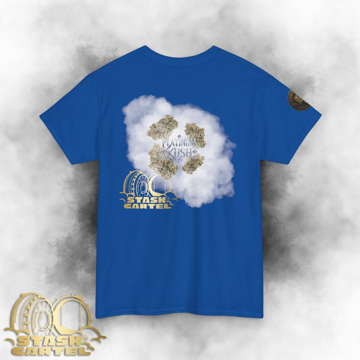 Platinum Kush Tee – Frosty Nightcap Gas Unisex Heavy Cotton Tee