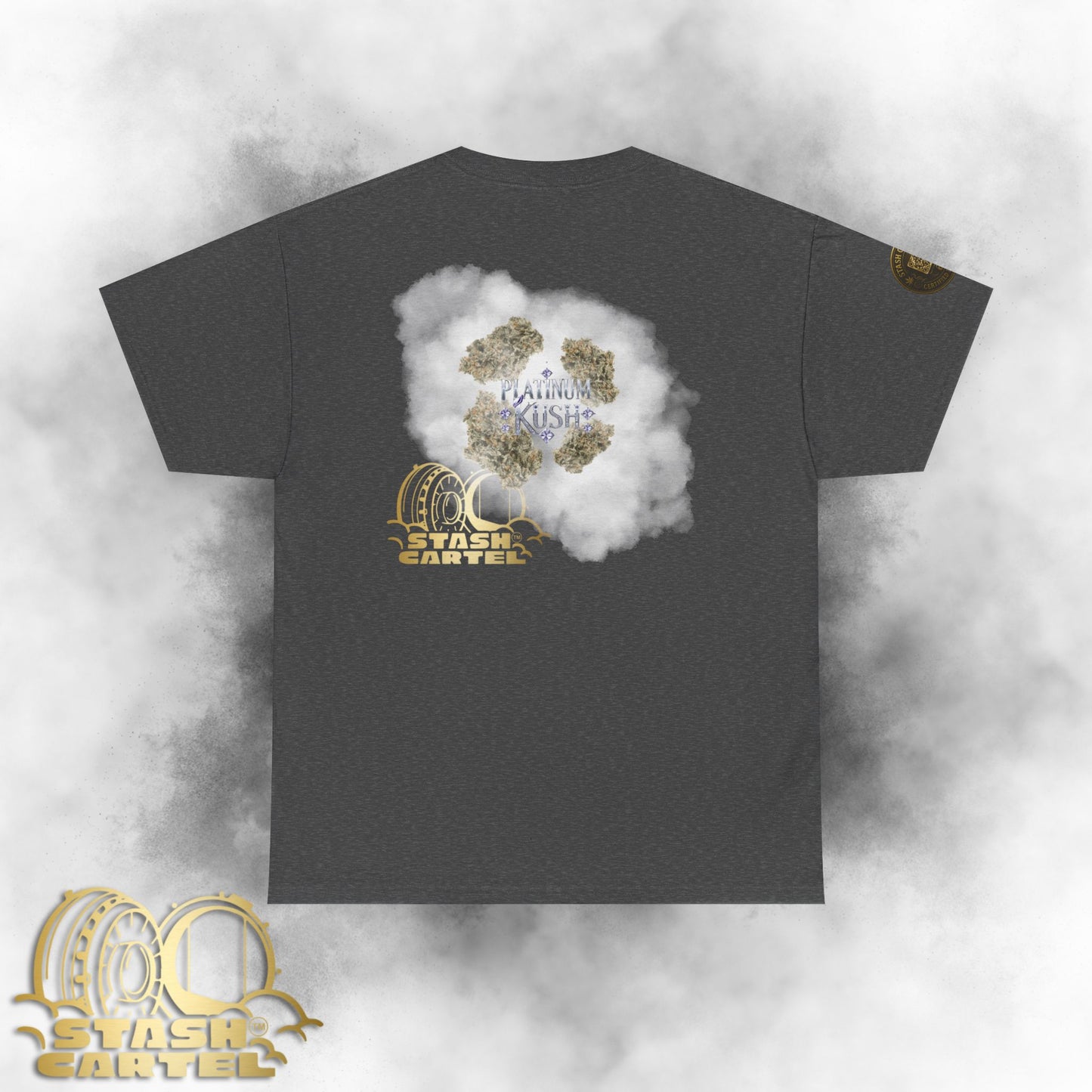 Platinum Kush Tee – Frosty Nightcap Gas Unisex Heavy Cotton Tee