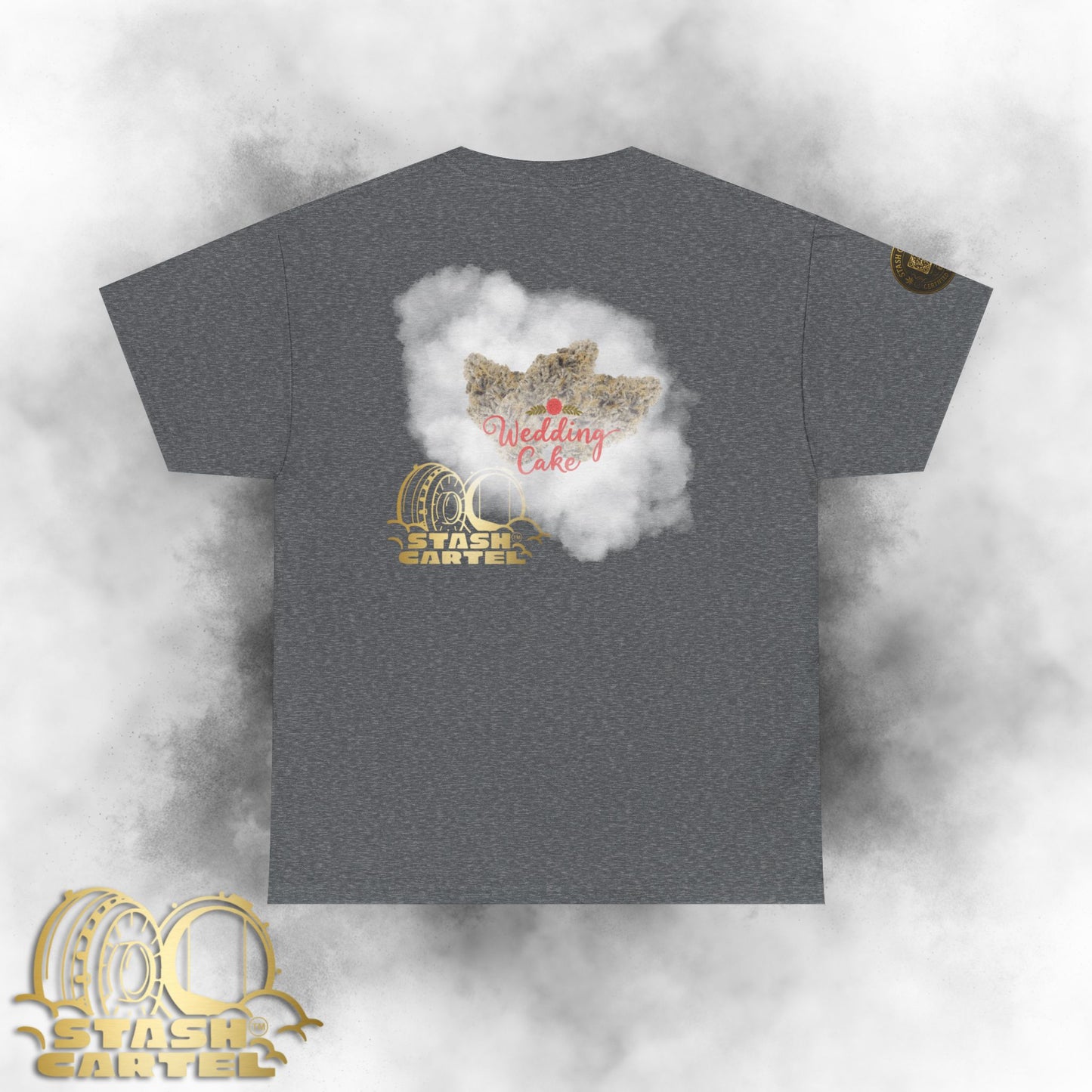 Wedding Cake Tee – Dessert Gas Drip Unisex Heavy Cotton Tee